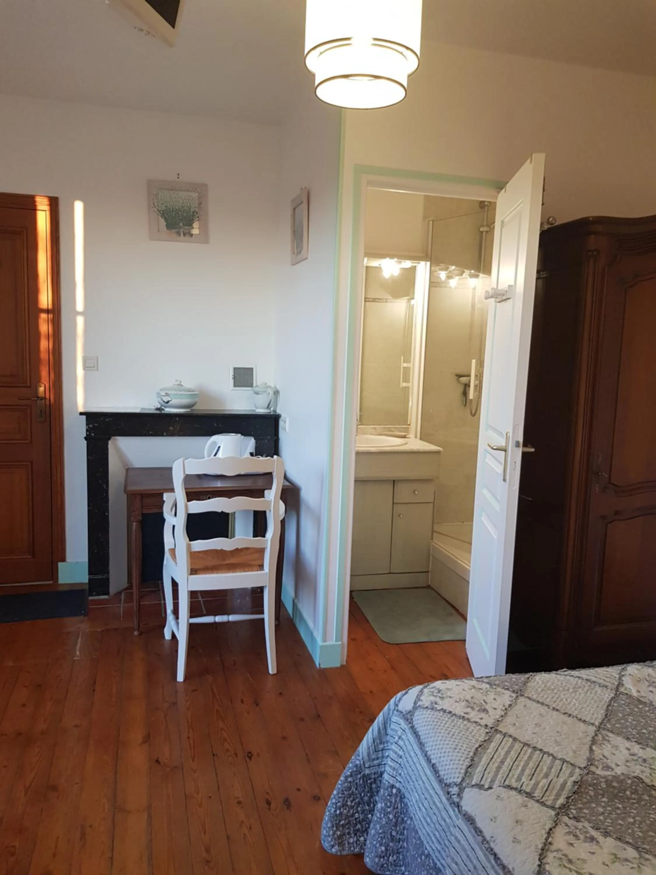 Bed in Chambres D'hôtes Anne-Marie