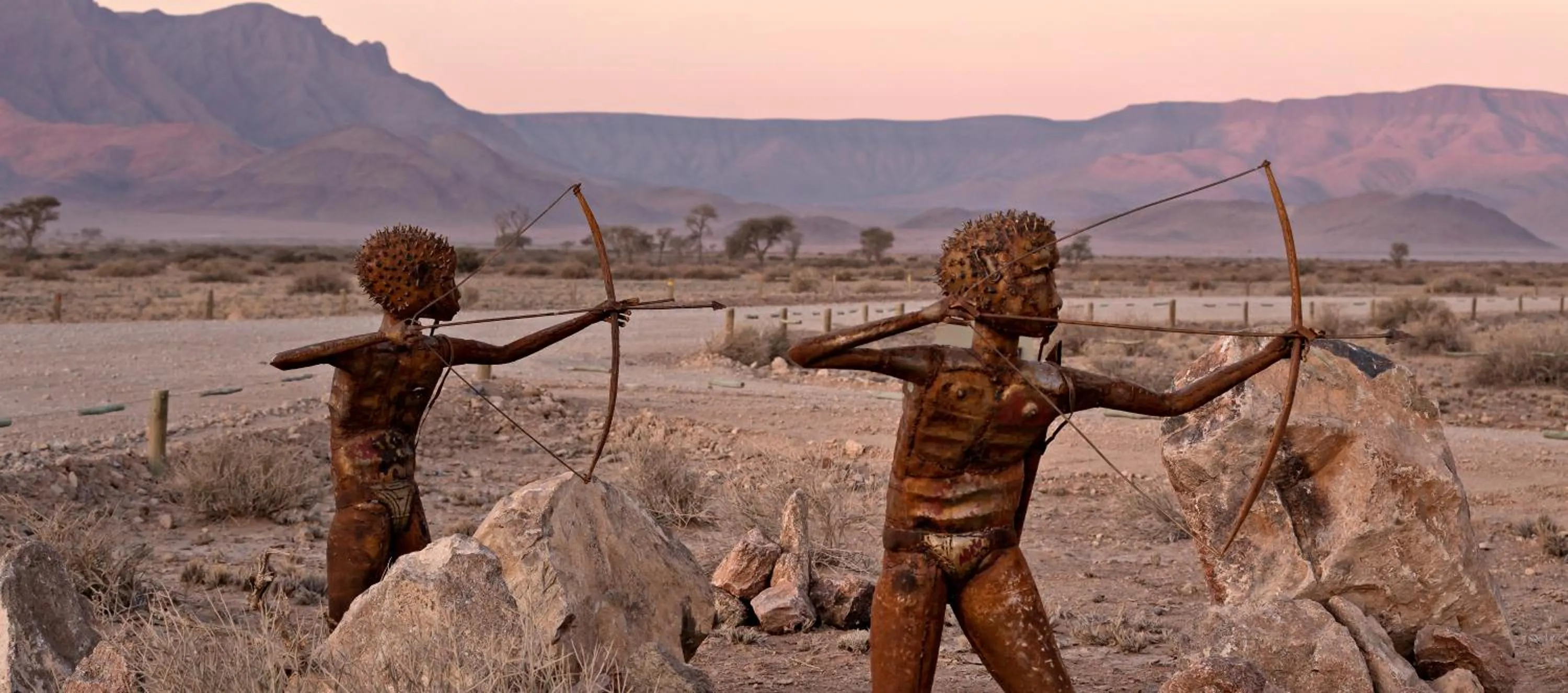 Property logo or sign in Desert Quiver Camp