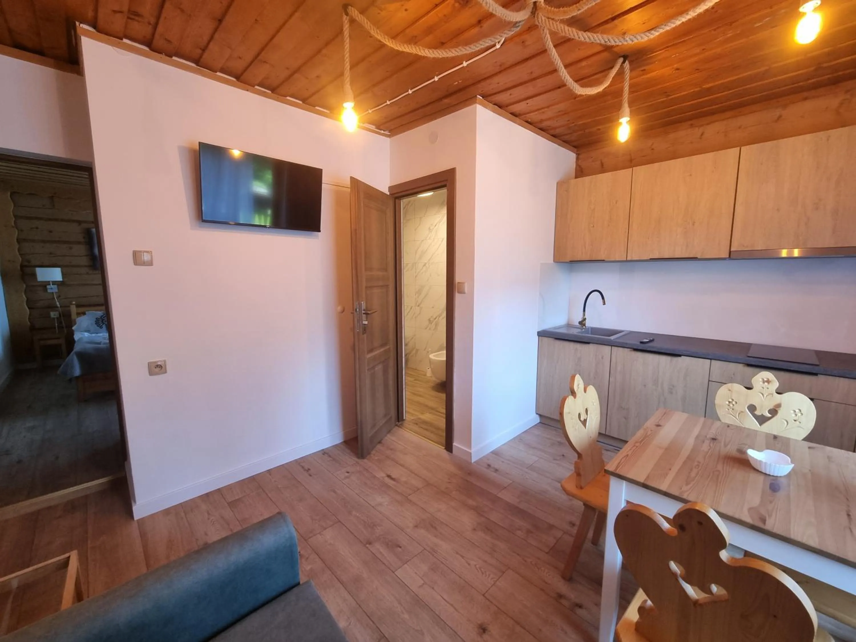 Kitchen or kitchenette in Willa Antałówka Apartamenty