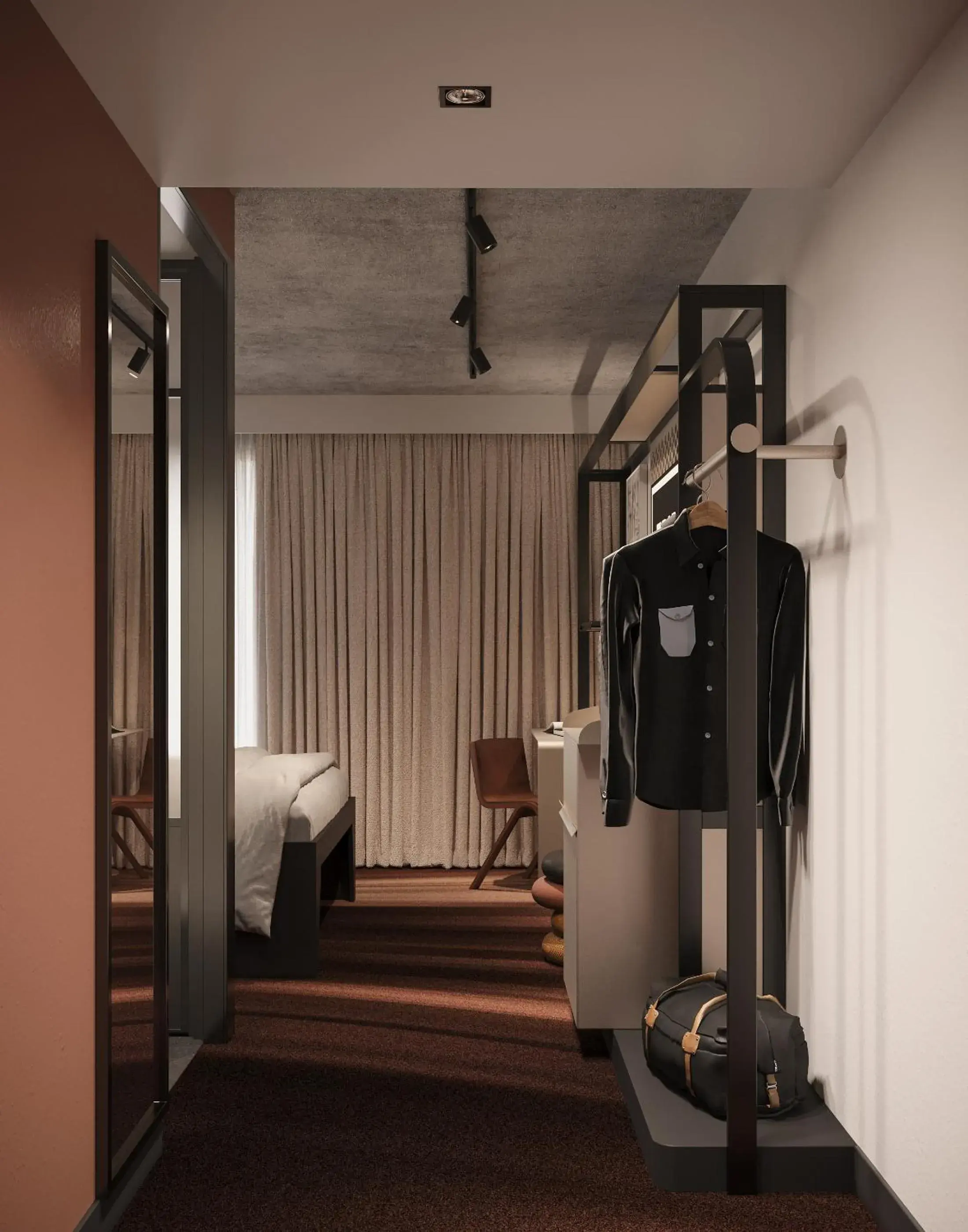 Classic Room With Two Single Beds in TRIBE PARIS SURESNES Classic Room With Two Single Beds in TRIBE PARIS SURESNES