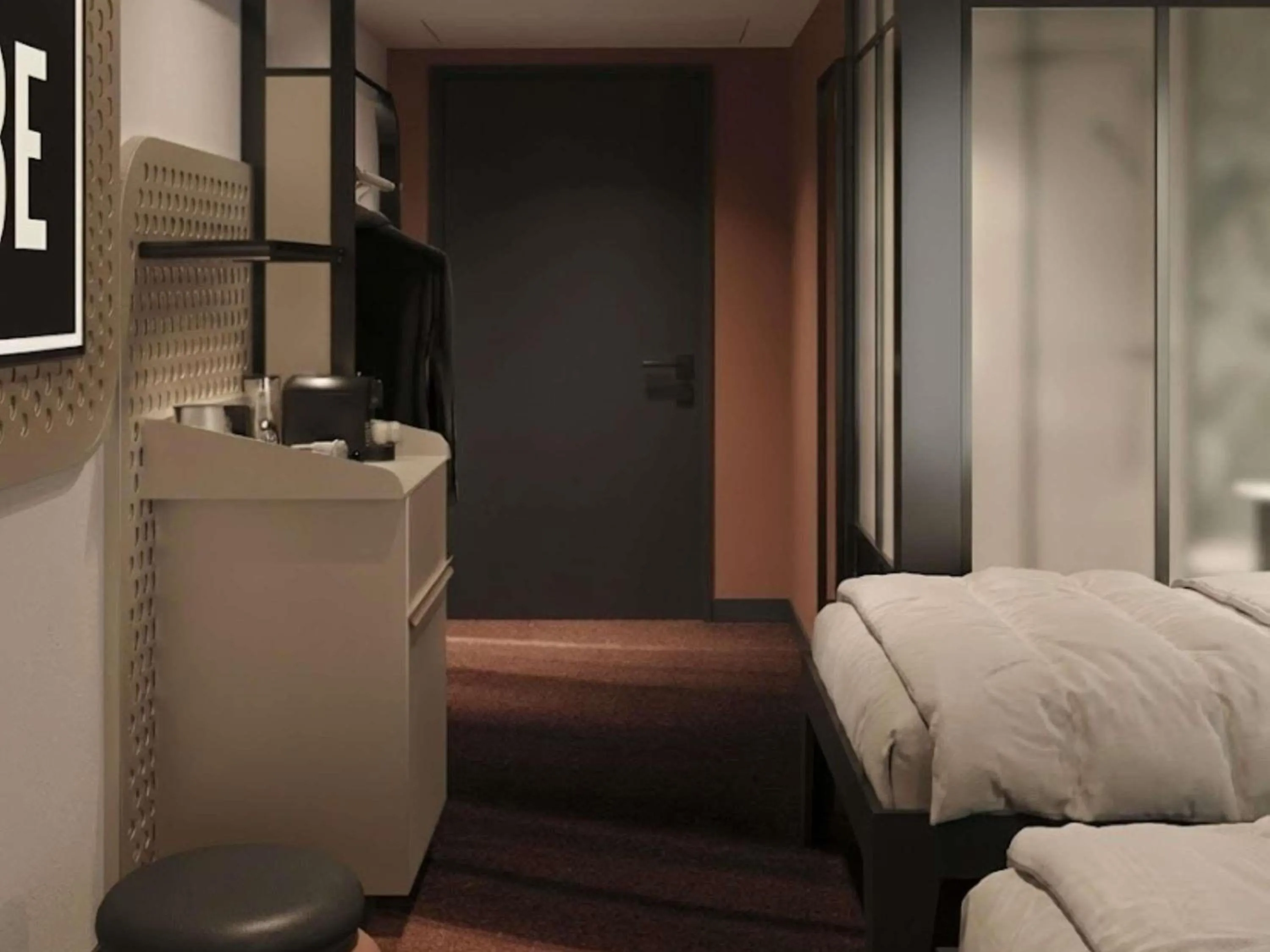 TRIBE Comfort Twin with Balcony in TRIBE PARIS SURESNES