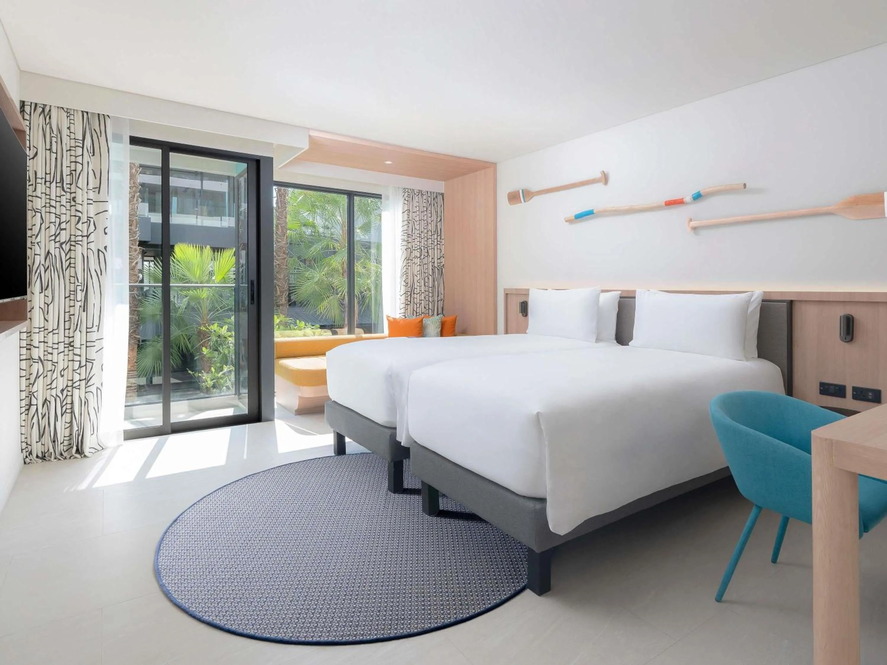 Superior Room With Two Single Beds And One Sofa in ibis Styles Phuket Bangtao