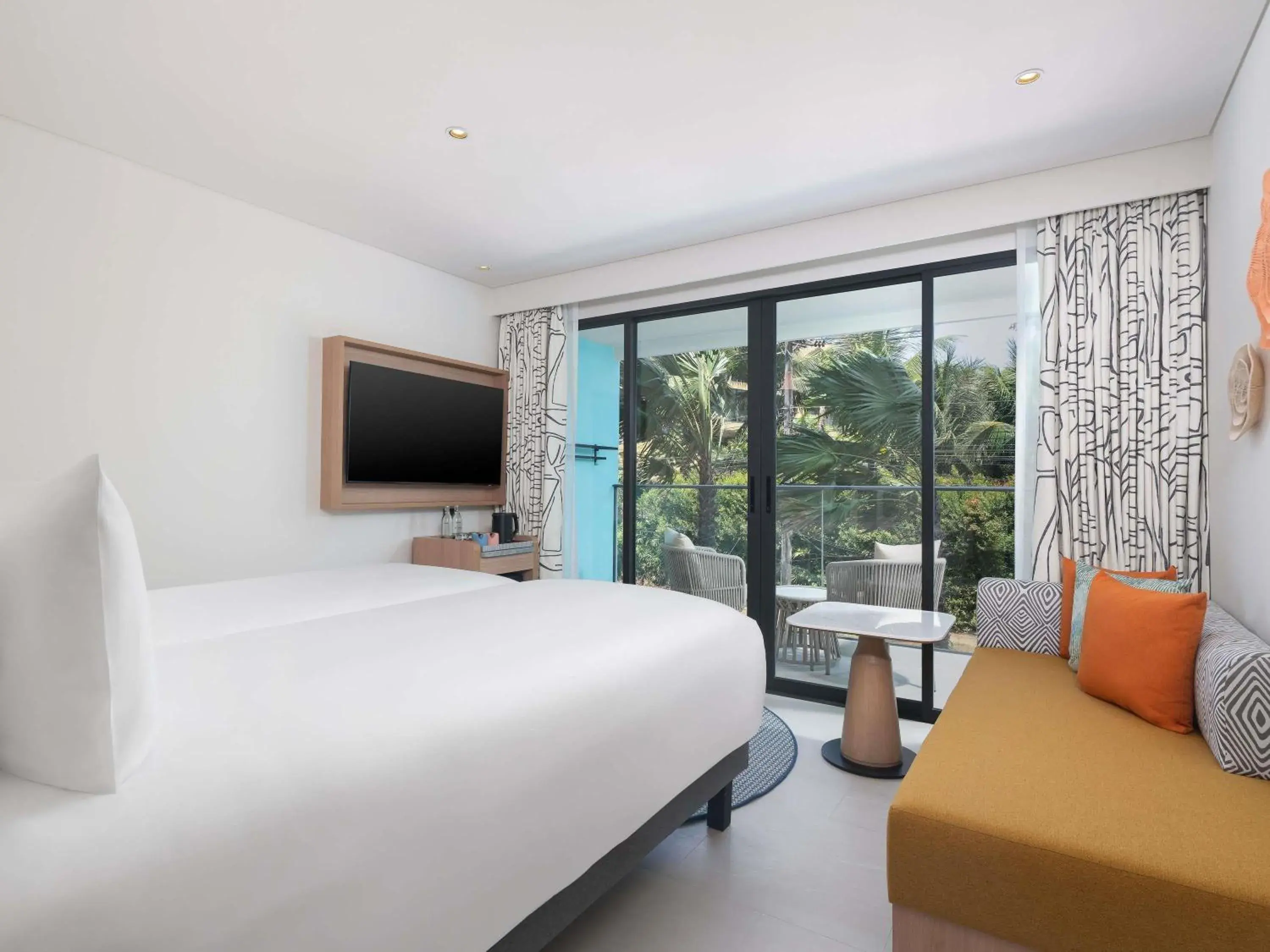 Premium Twin Room with City View, Balcony and Sofa Bed in ibis Styles Phuket Bangtao Premium Twin Room with City View, Balcony and Sofa Bed in ibis Styles Phuket Bangtao