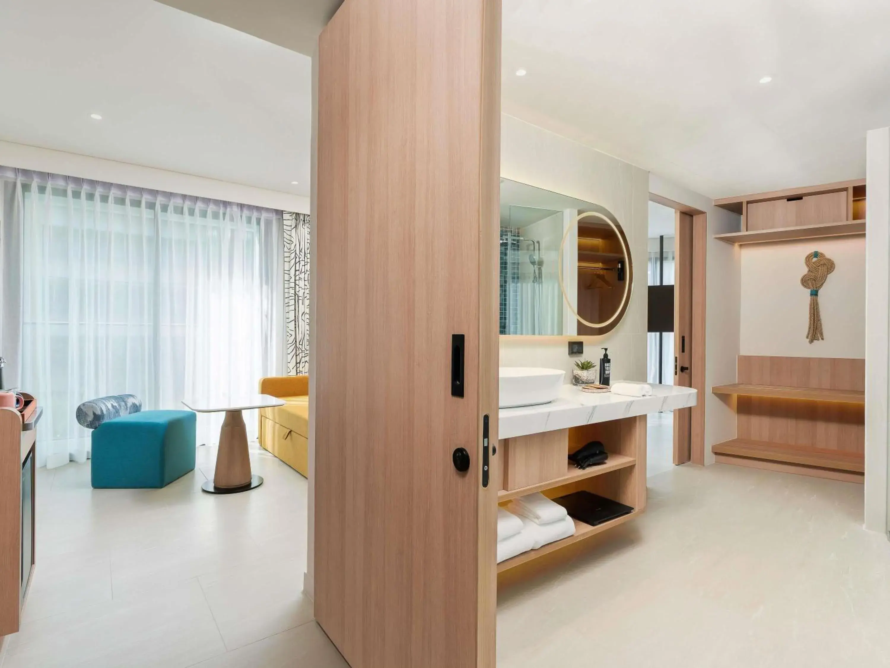 Corner Suite with One Double Bed and Sofa Bed in ibis Styles Phuket Bangtao Corner Suite with One Double Bed and Sofa Bed in ibis Styles Phuket Bangtao
