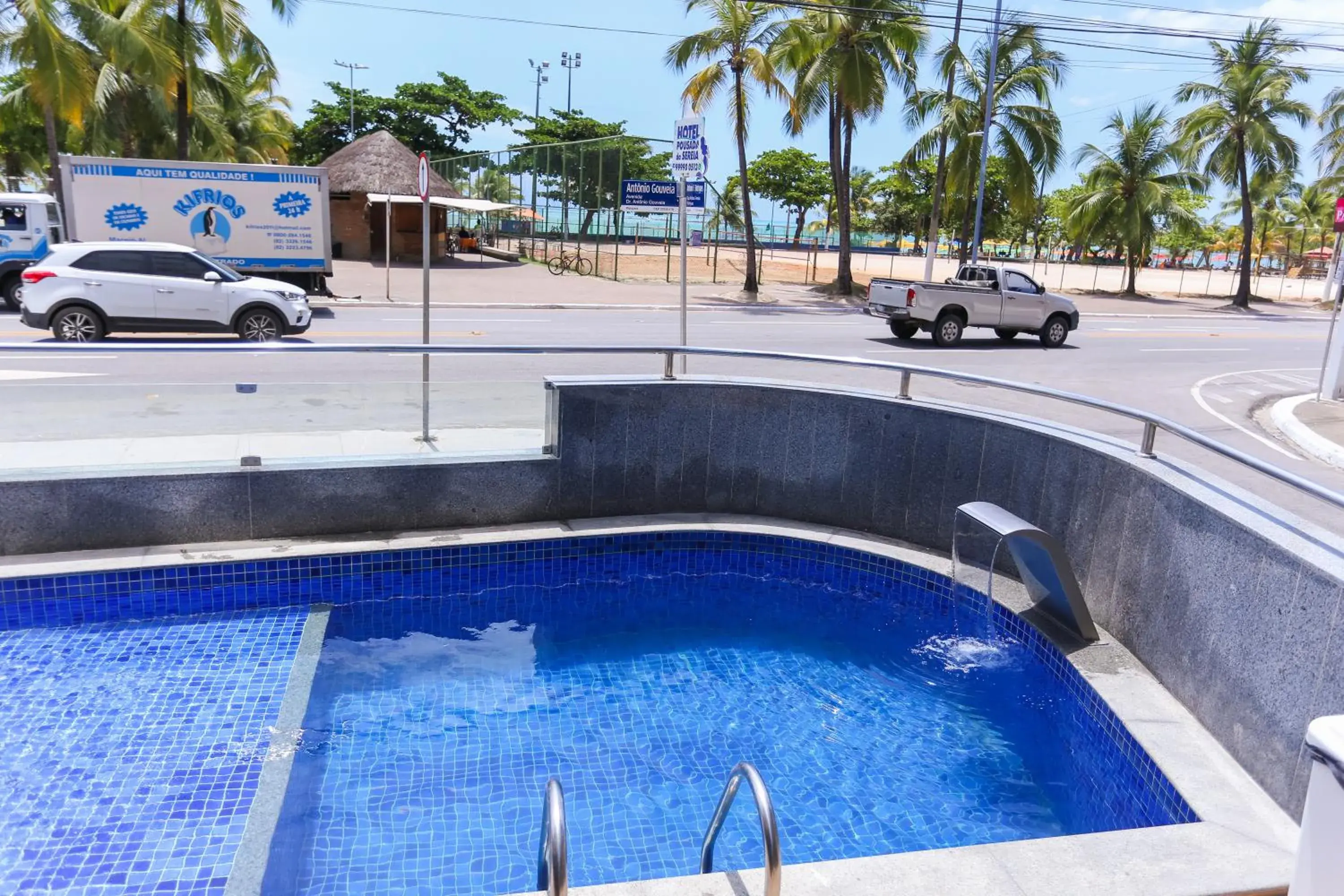 Pool view in Pajuçara Hotel Express Pool view in Pajuçara Hotel Express