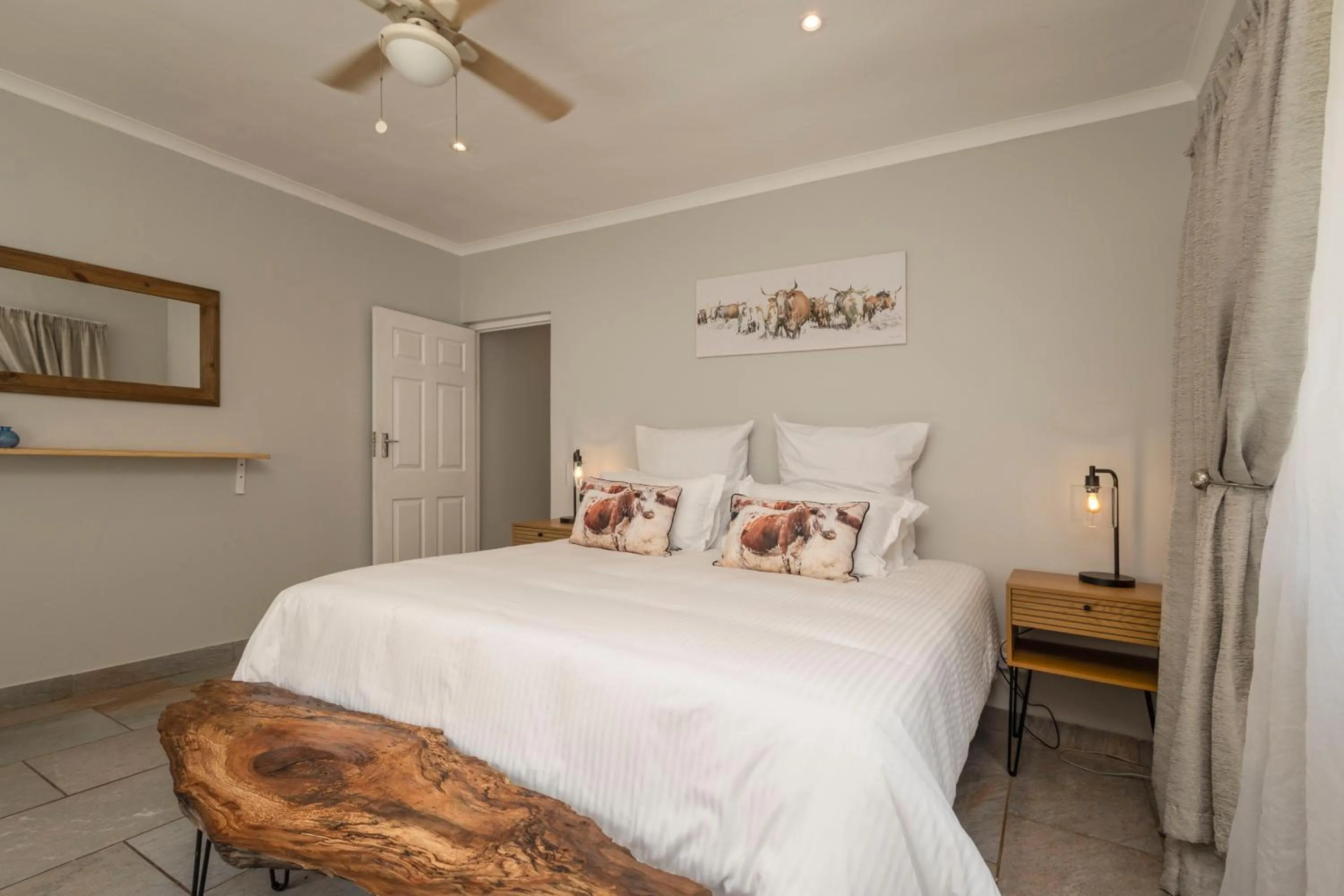 Bed in The Old Stone House