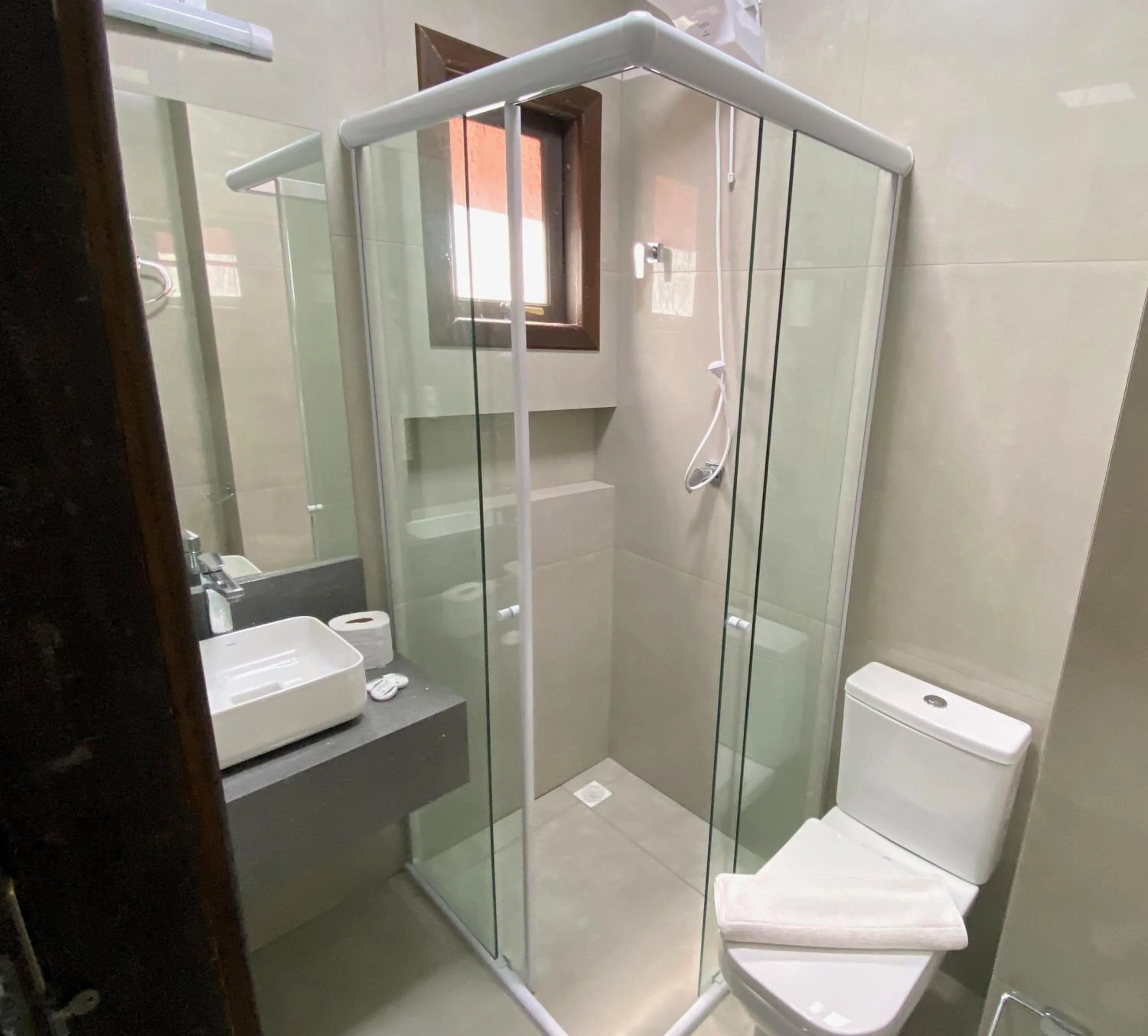 Bathroom in Pousada Canasvieiras