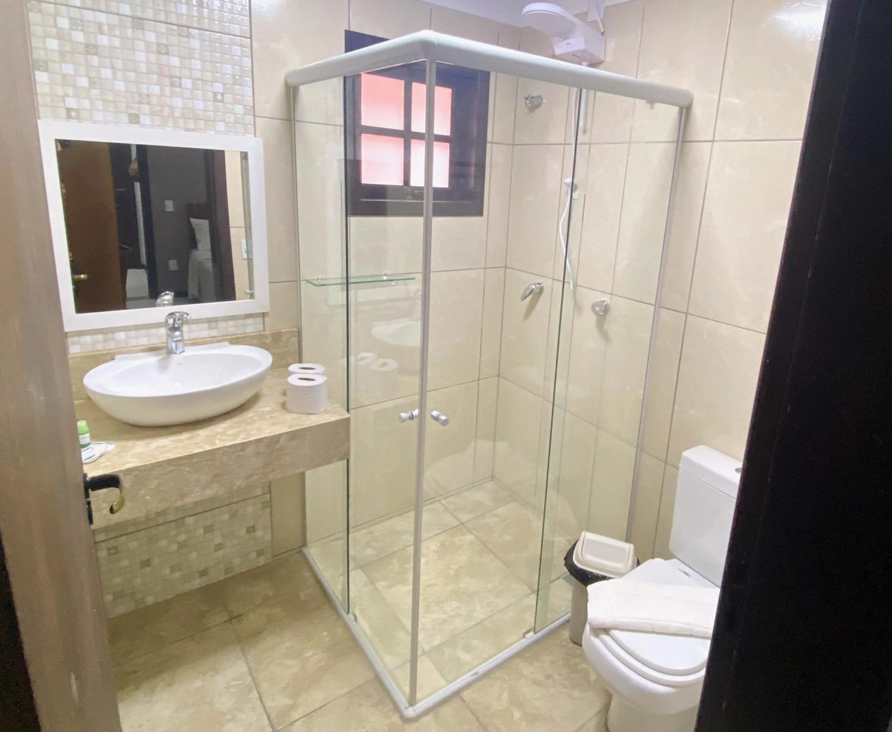 Bathroom in Pousada Canasvieiras