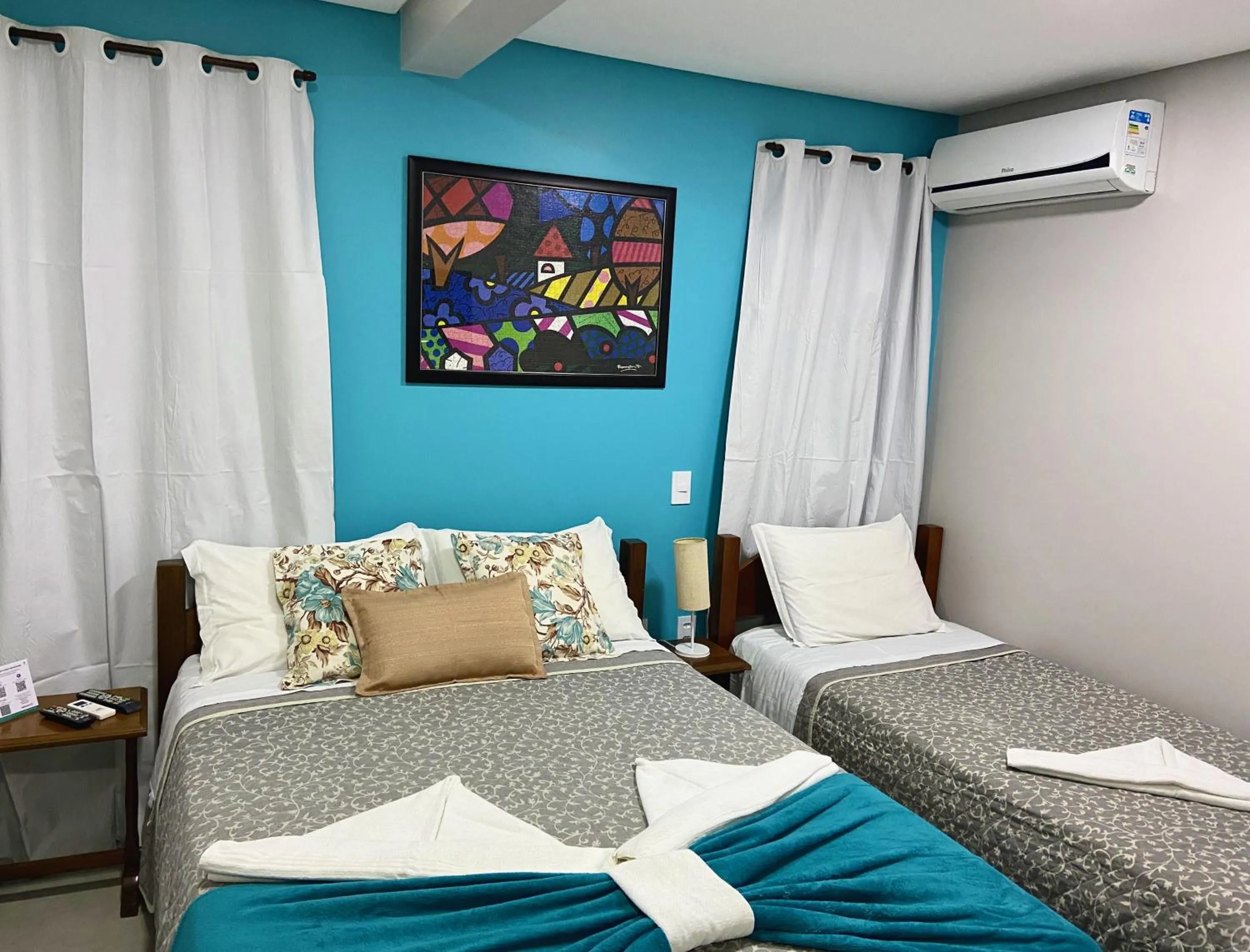 Bedroom, Bed in Pousada Canasvieiras