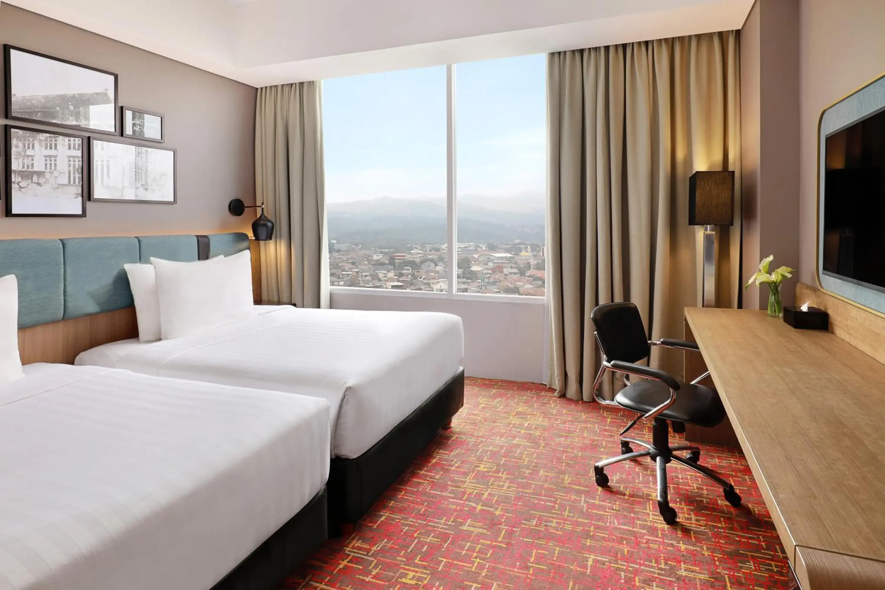 City view, Bed in Mercure Bandung Nexa Supratman City view, Bed in Mercure Bandung Nexa Supratman