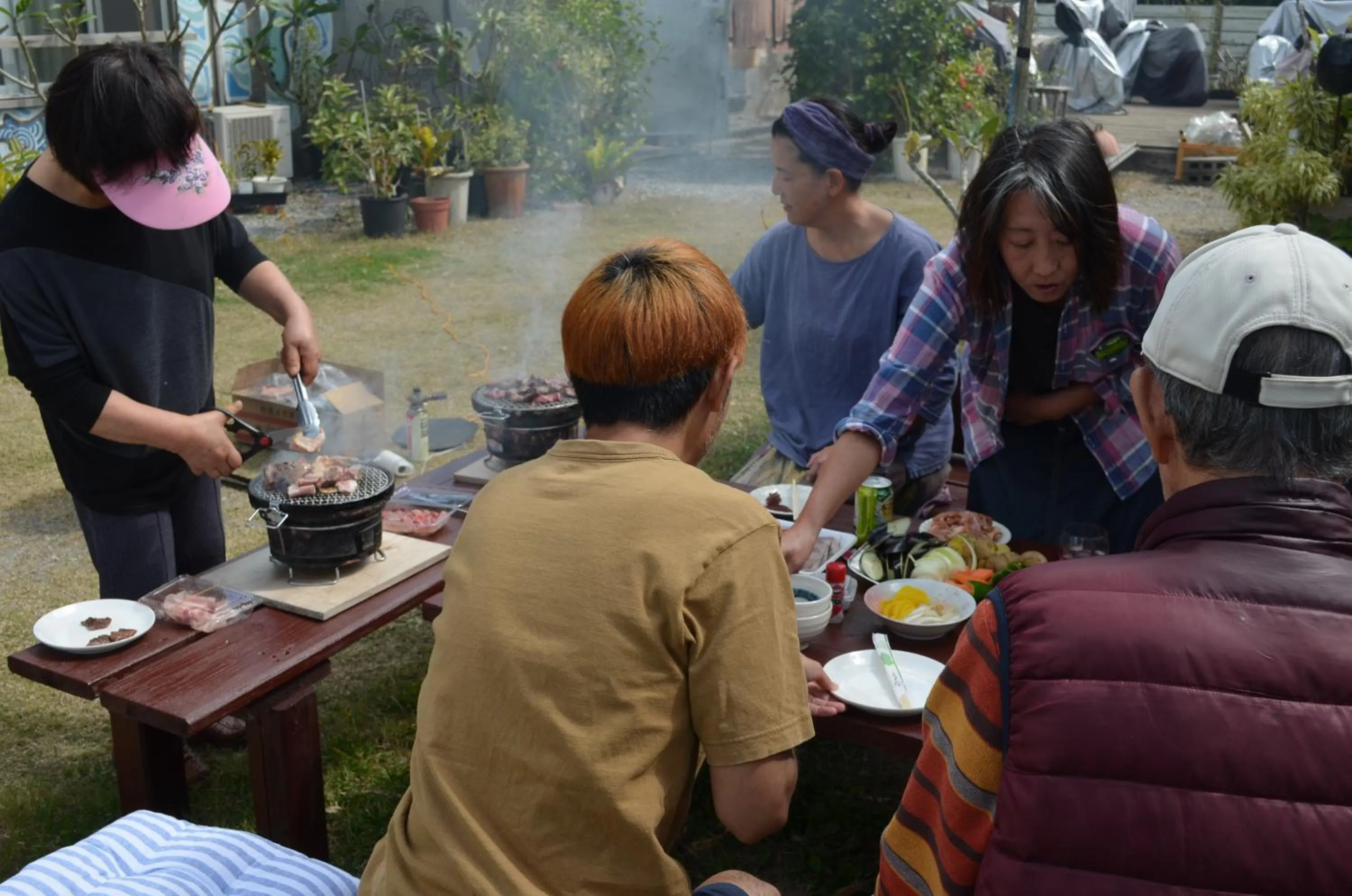 Property building in Guest House Isa