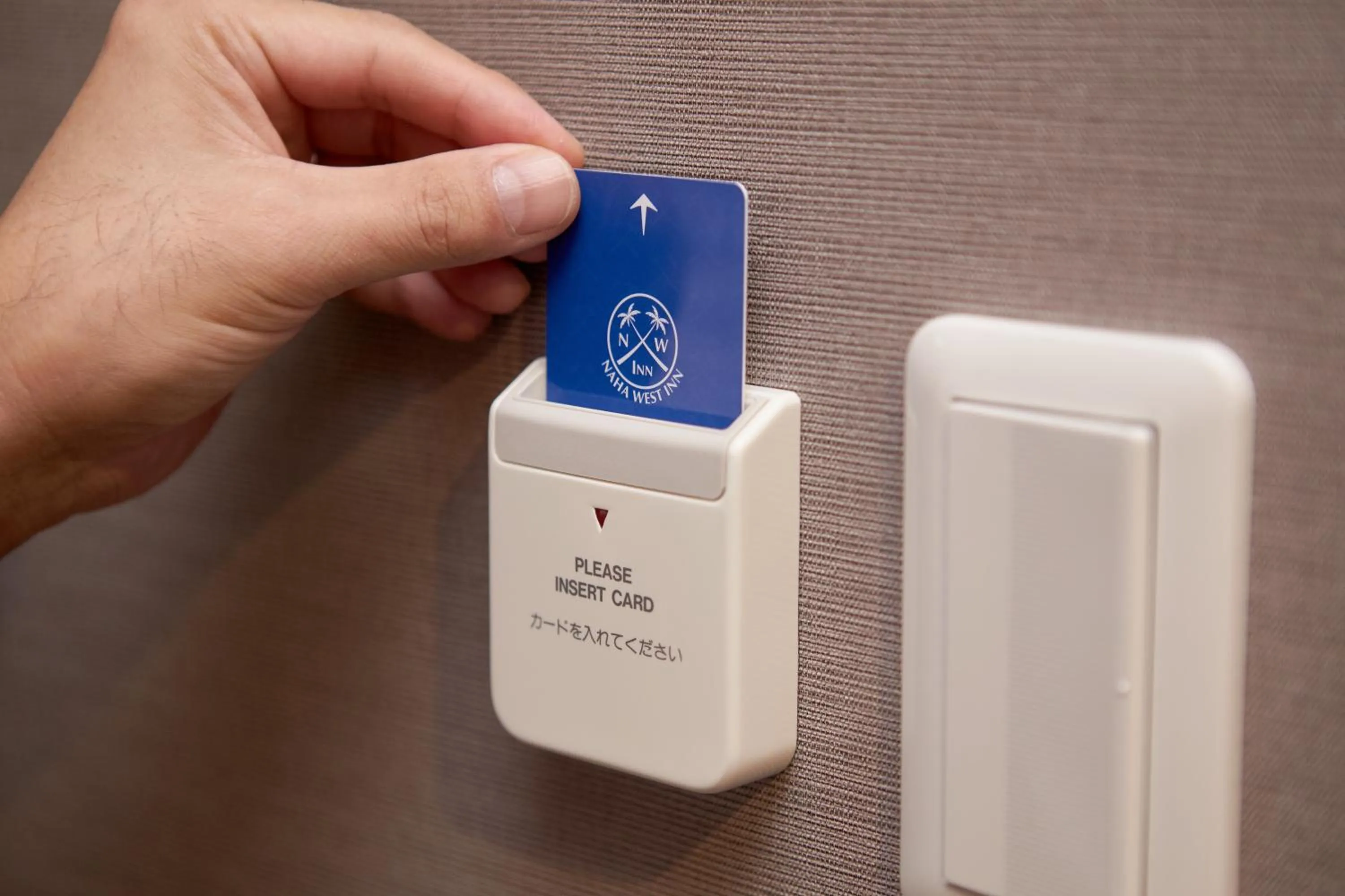 Decorative detail in NAHA-WEST INN