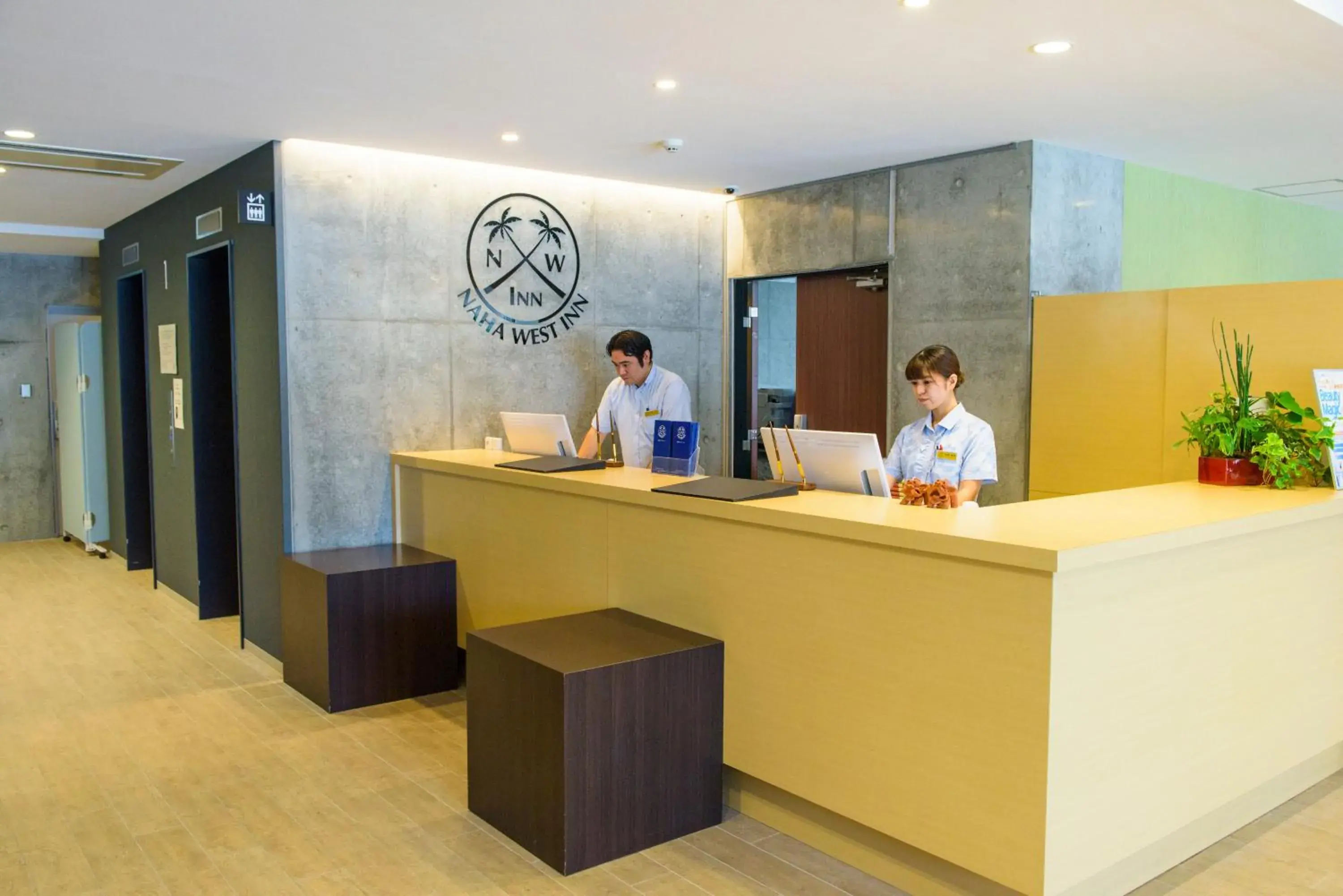 Lobby or reception in NAHA-WEST INN Lobby or reception in NAHA-WEST INN