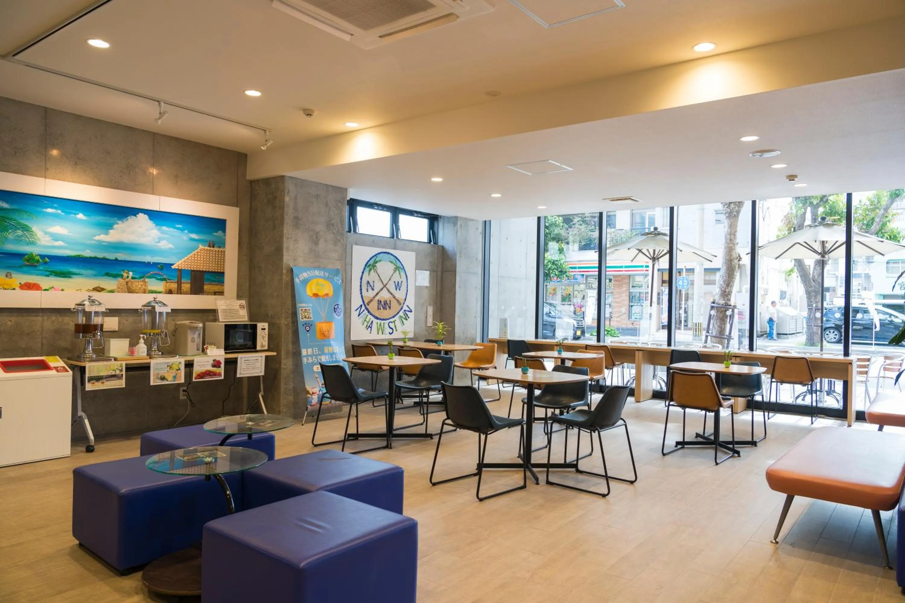 Lobby or reception in NAHA-WEST INN