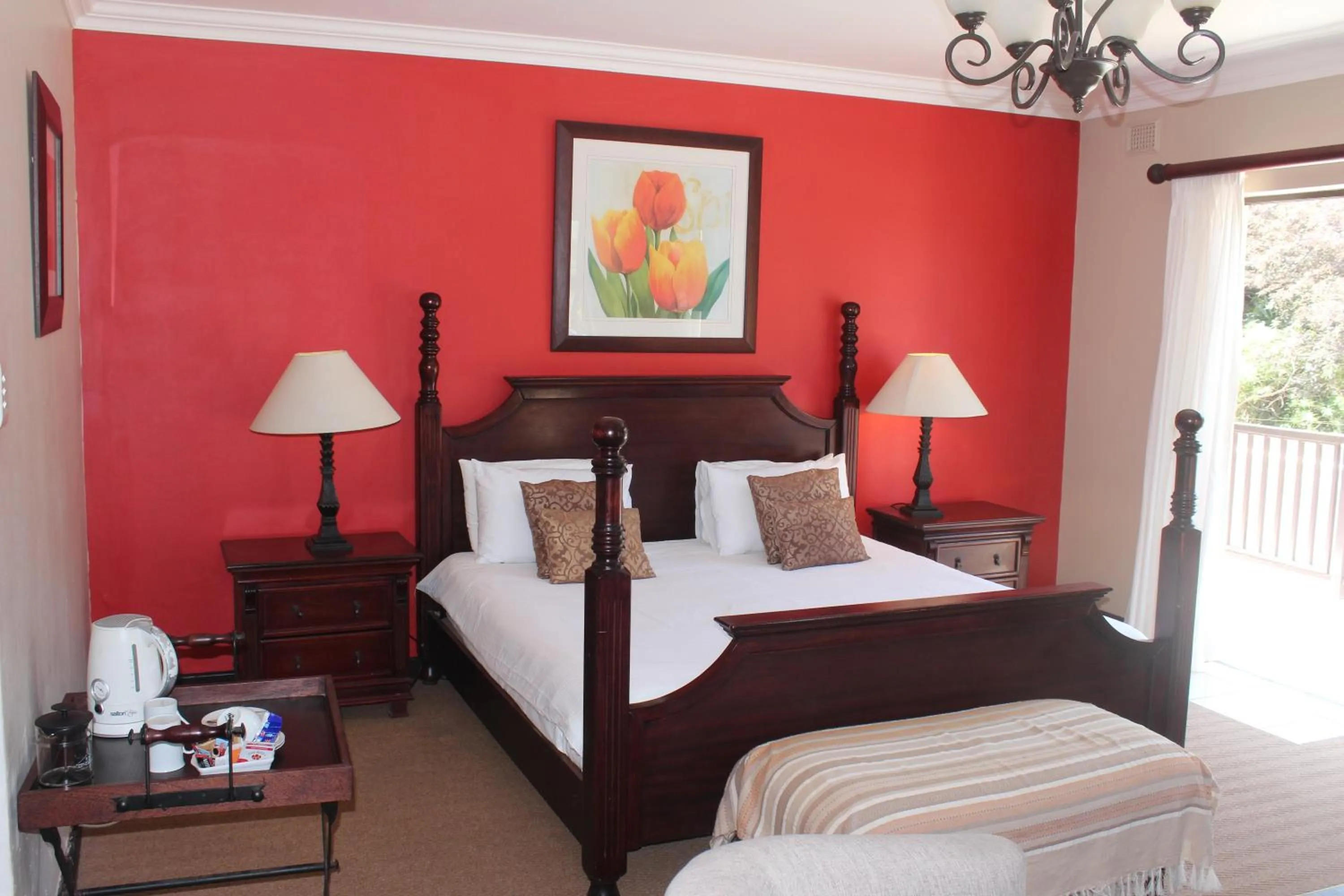 Bed in Fairways Hotel