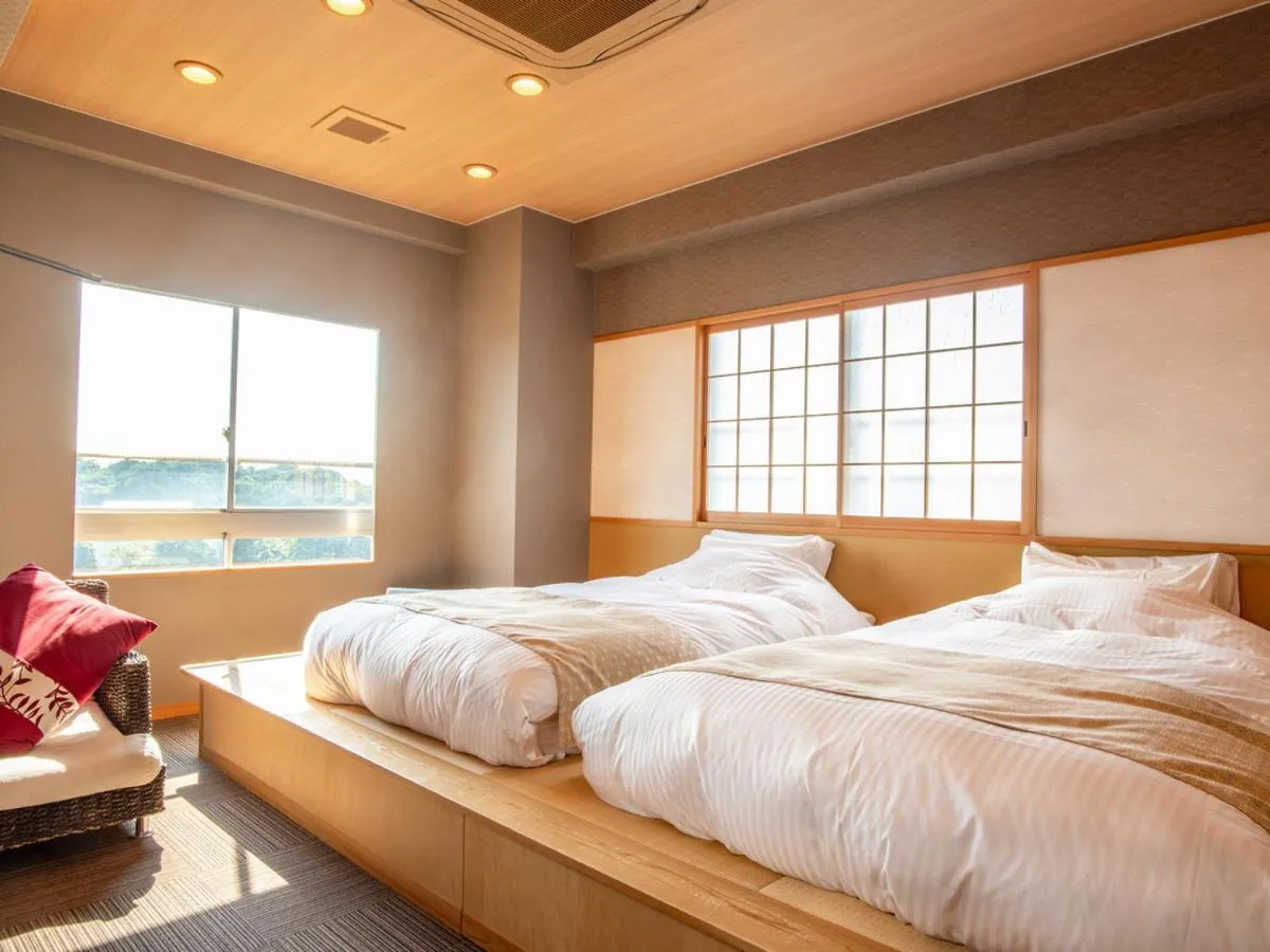 Bed in Ise-Shima Ohtaya Healing Stay