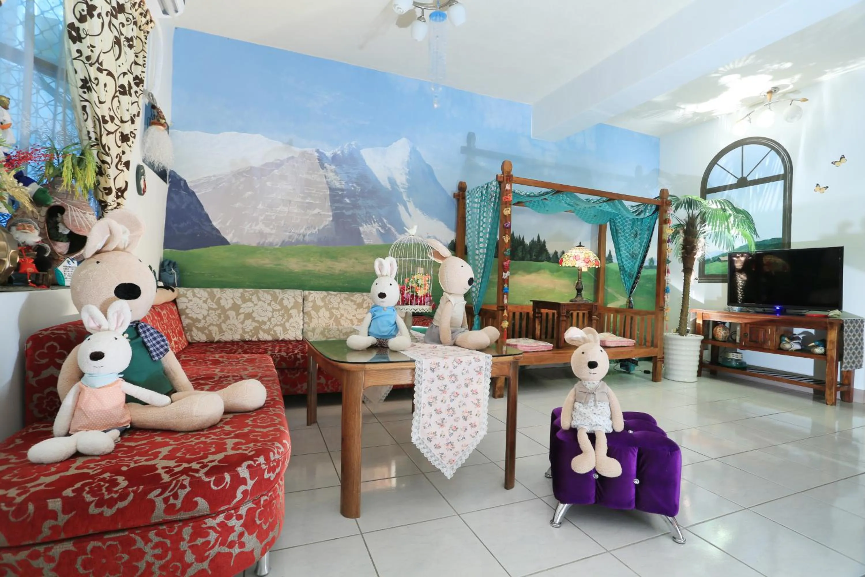 Communal lounge/ TV room in North B&B