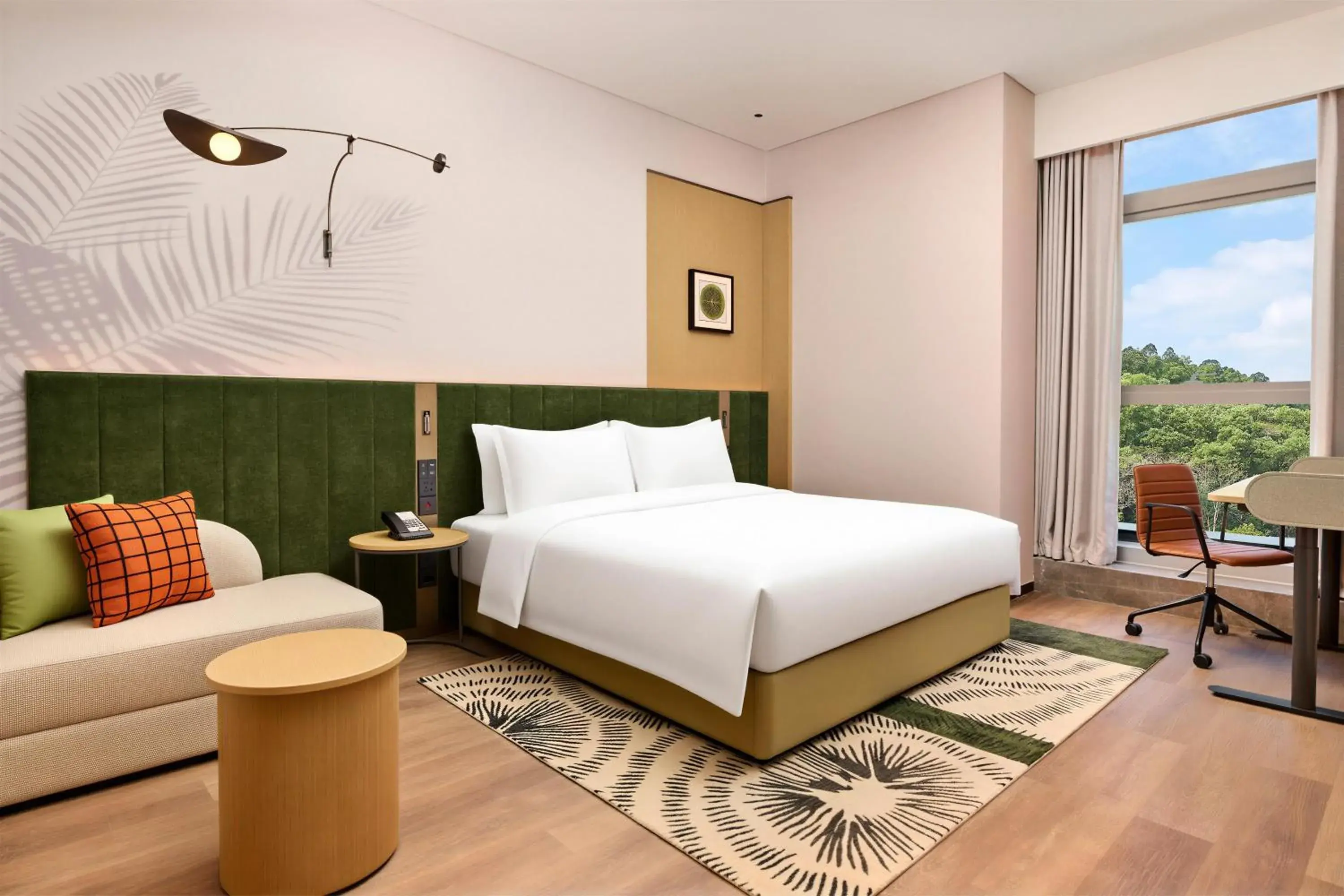 King Room - Mobility Accessible in Hilton Garden Inn Guangzhou Tianhe Fenghuang King Room - Mobility Accessible in Hilton Garden Inn Guangzhou Tianhe Fenghuang
