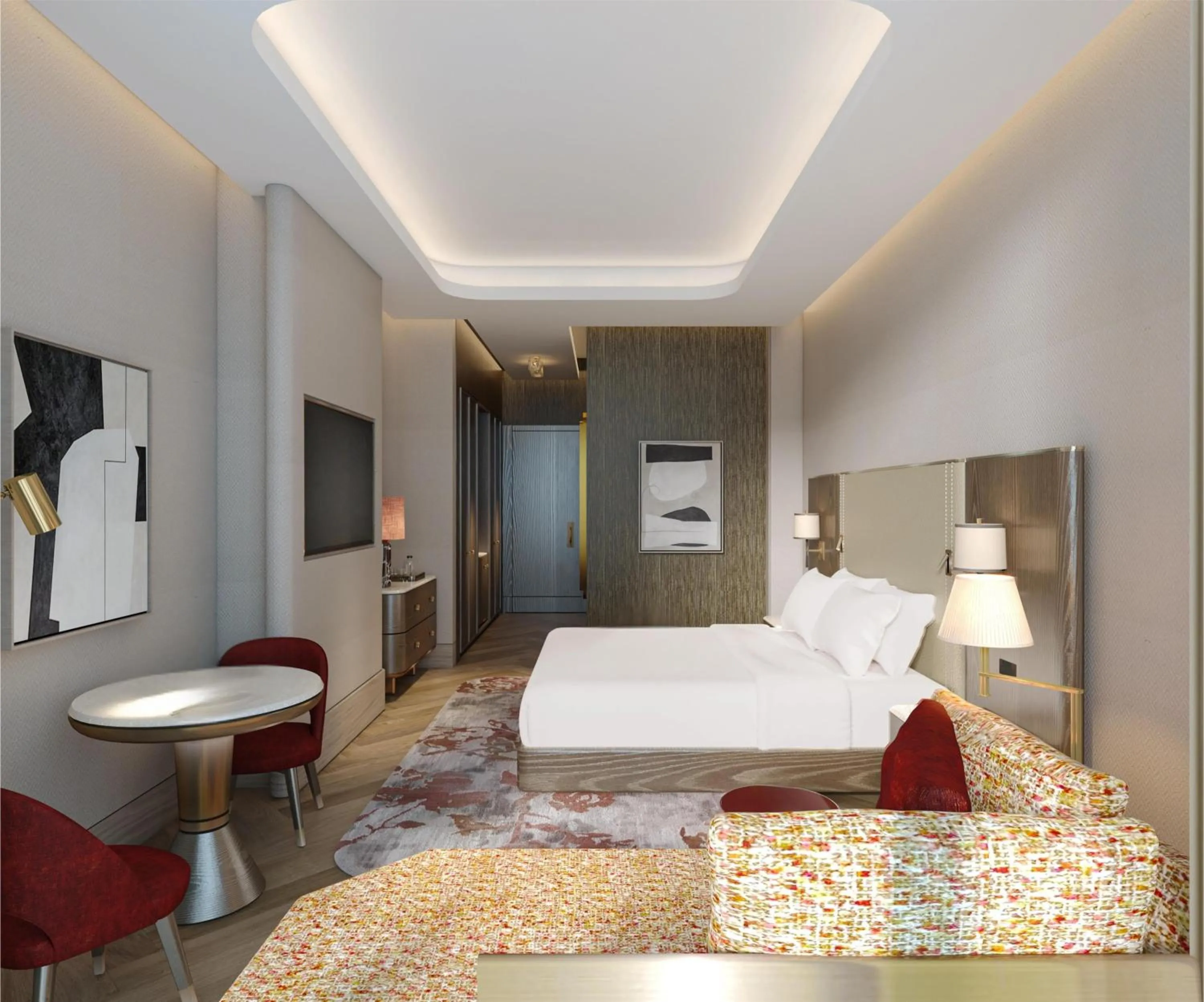 Deluxe King Room in Hilton Prishtina