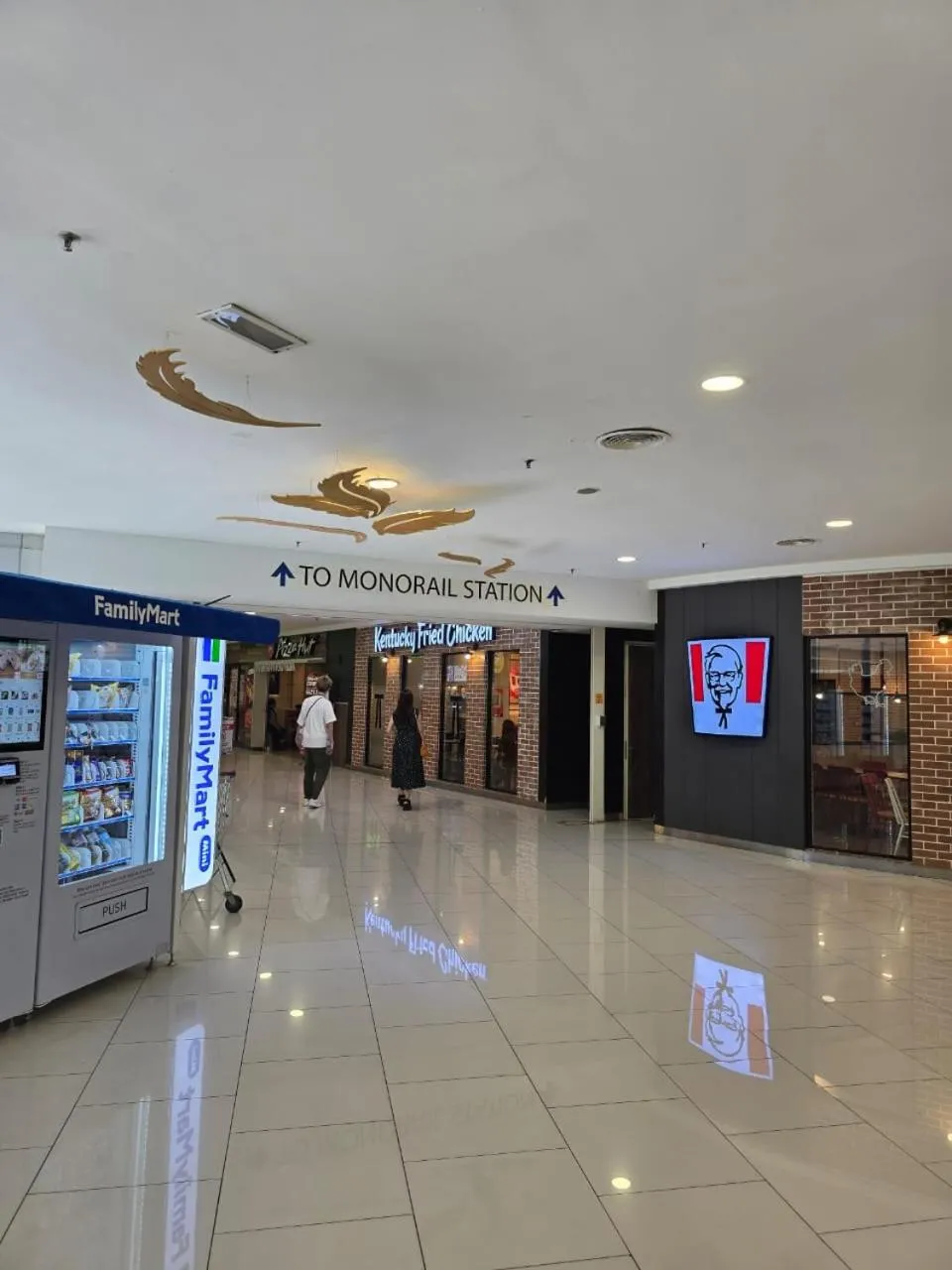 Shopping Area in Quill Luxury Suites KLCC
