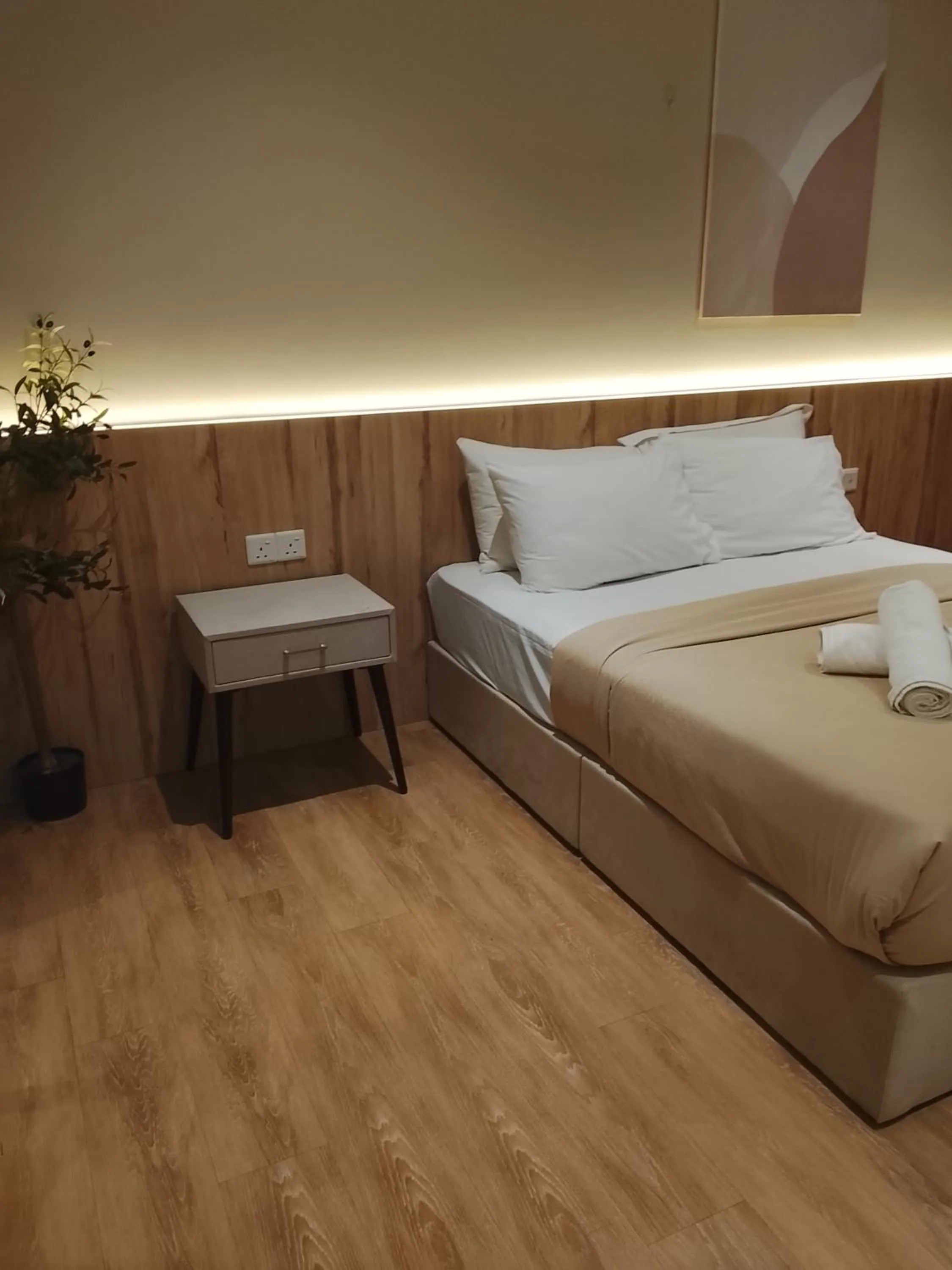 Bed in Quill Luxury Suites KLCC
