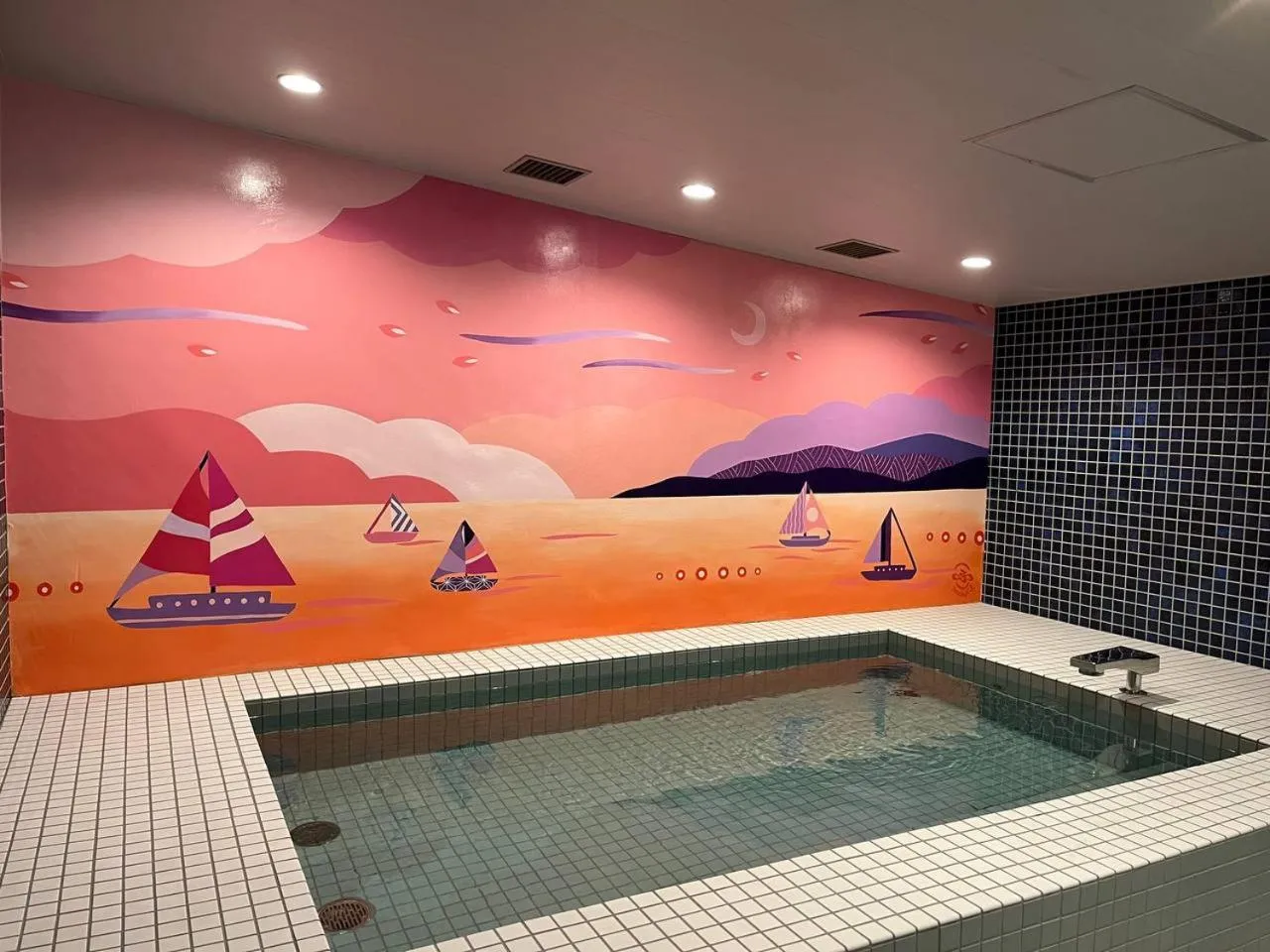 Public Bath in Osaka Hokko Marina HULL