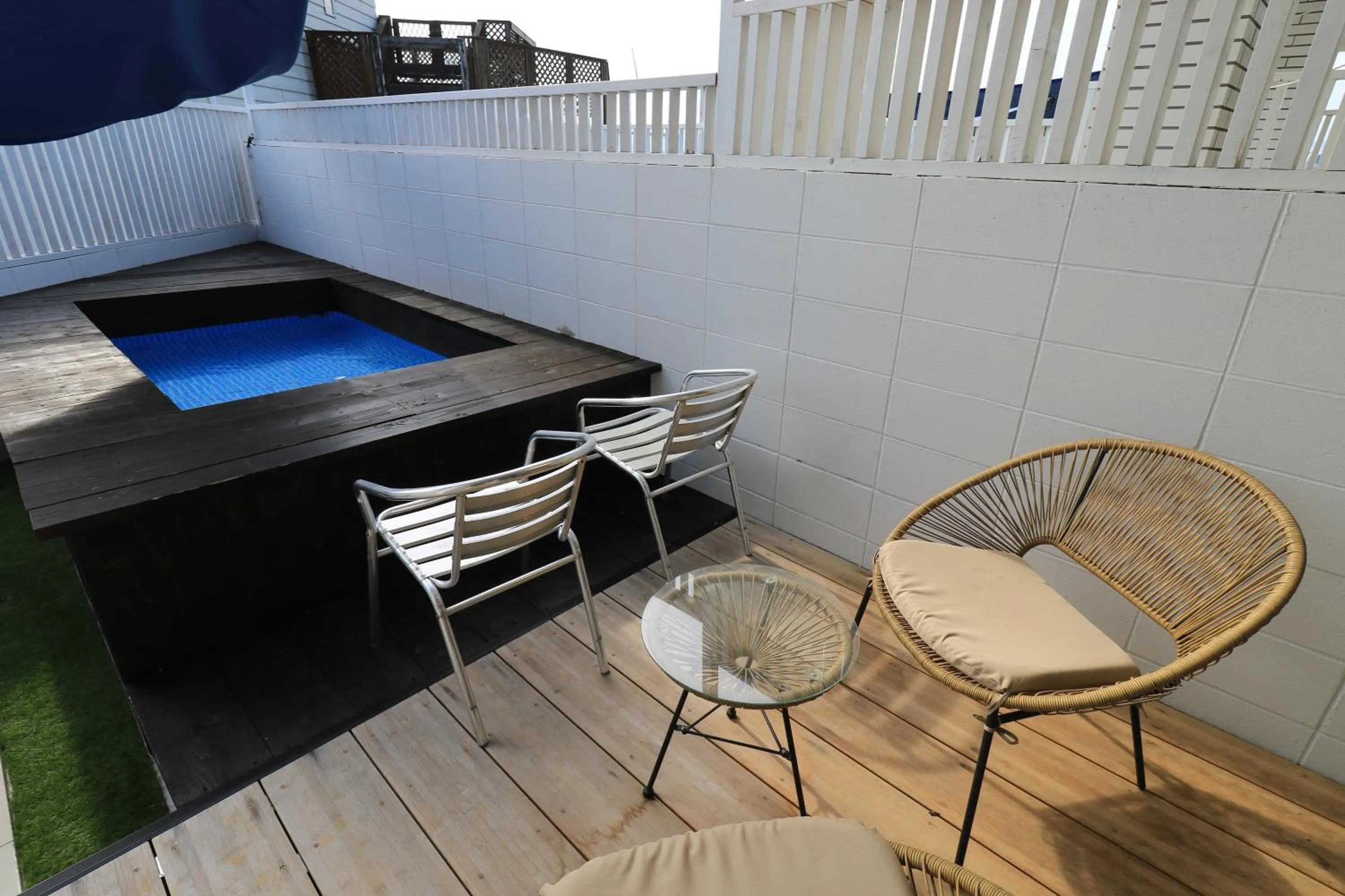 Balcony/Terrace in Osaka Hokko Marina HULL