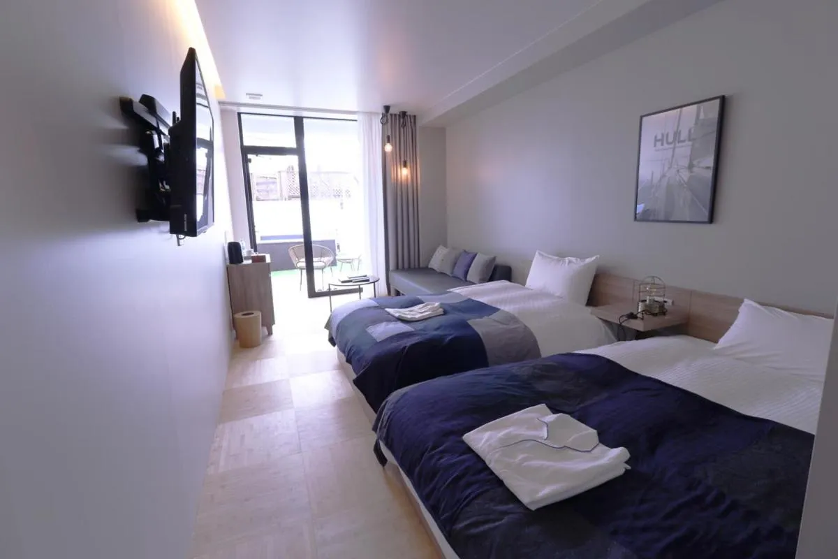Photo of the whole room, Bed in Osaka Hokko Marina HULL