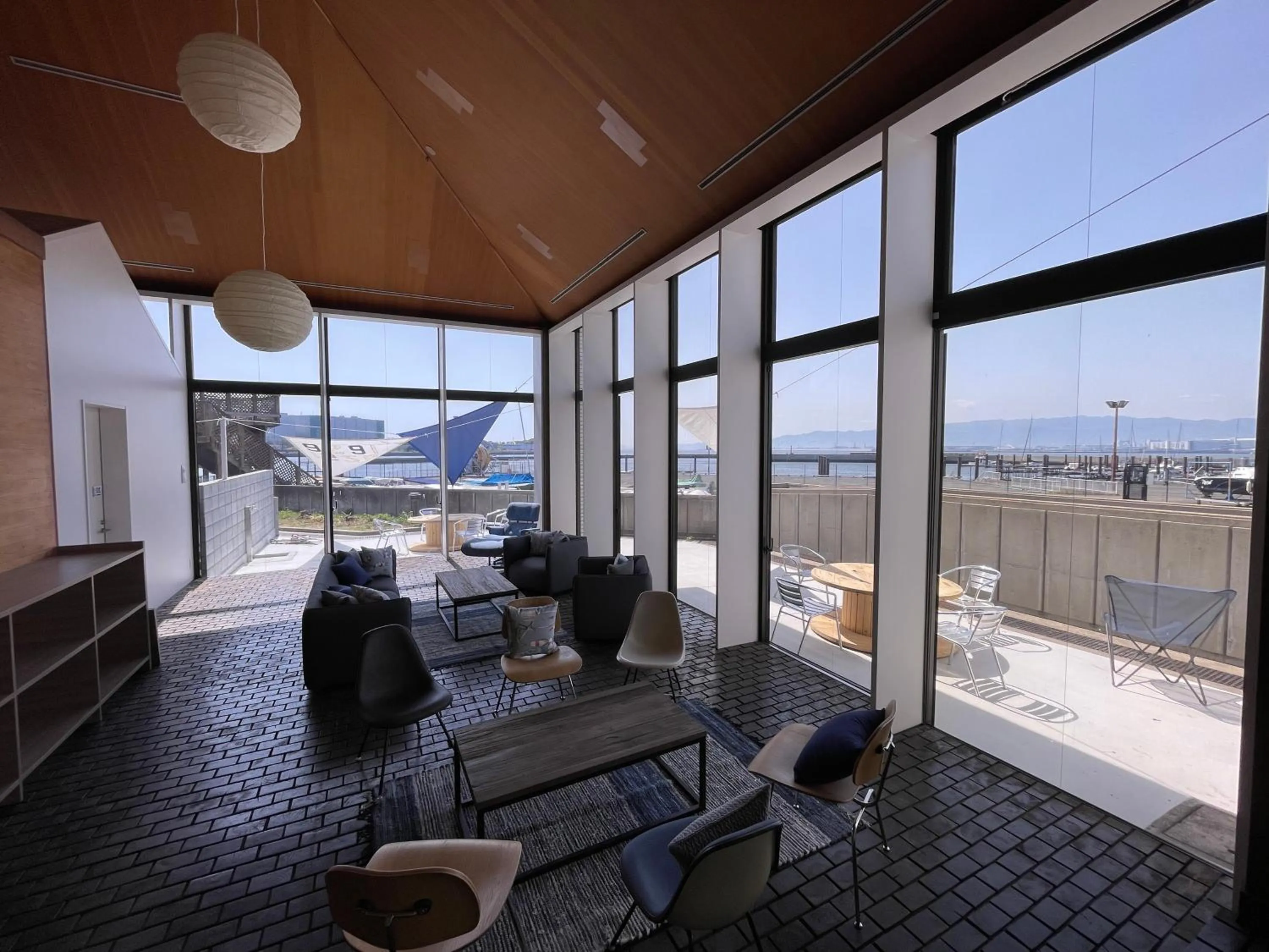 Lobby or reception in Osaka Hokko Marina HULL