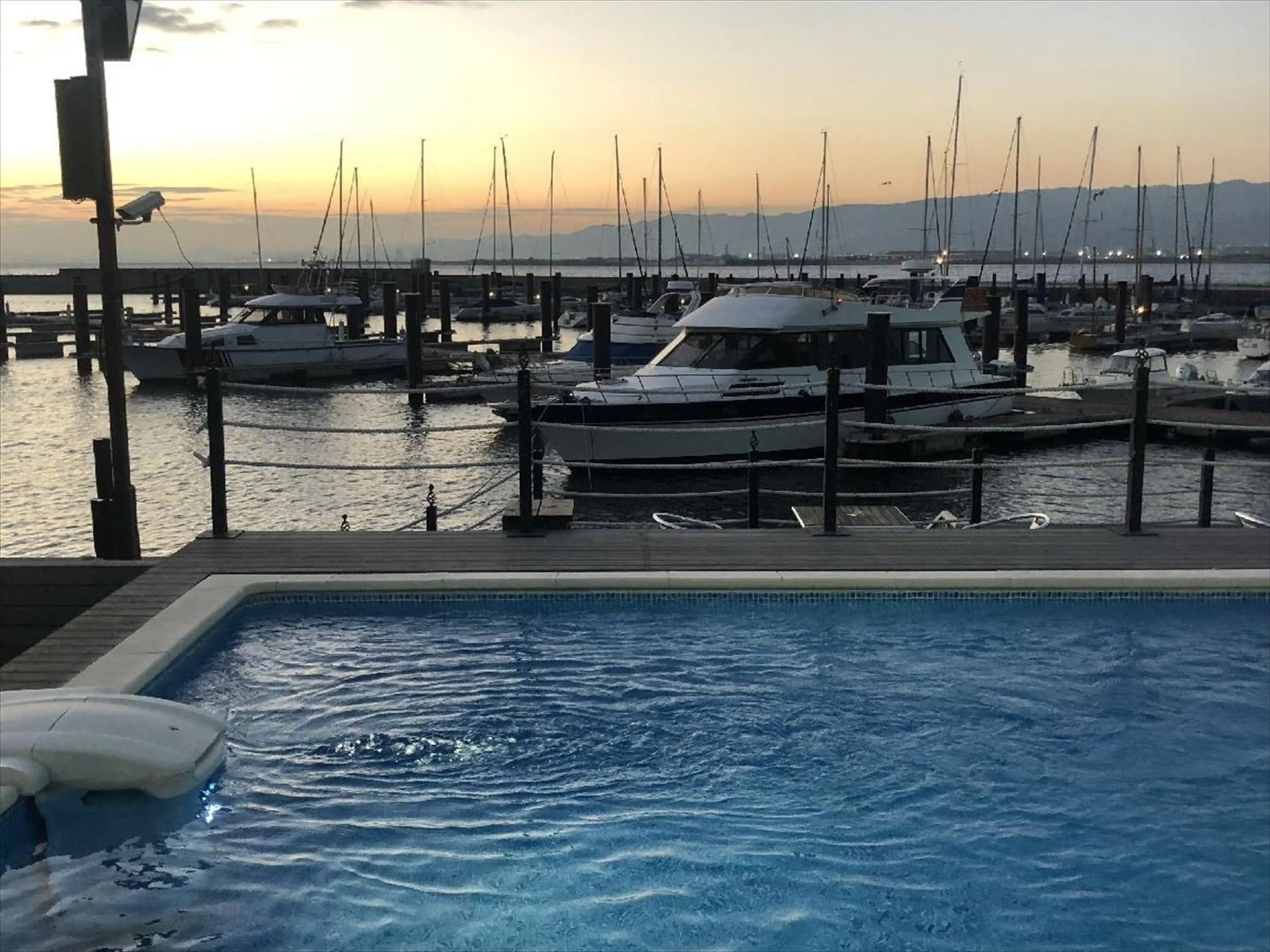 Off site in Osaka Hokko Marina HULL