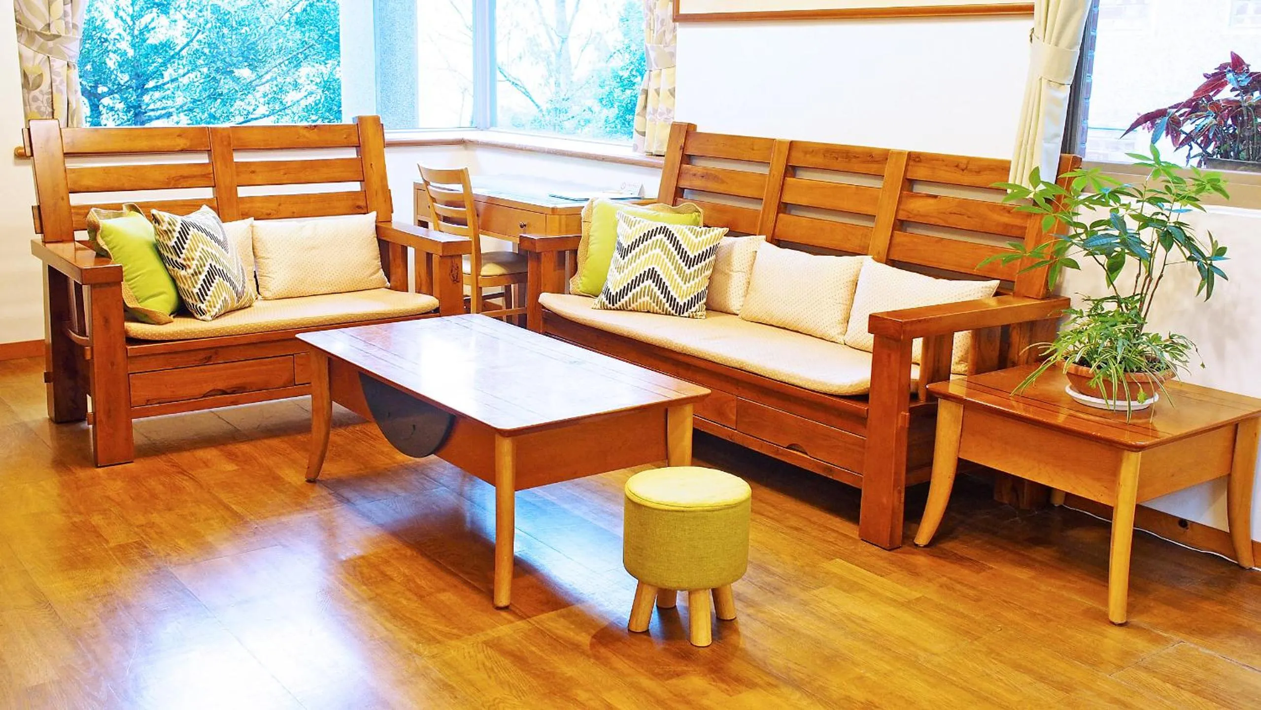Living room in Red Brick Villas