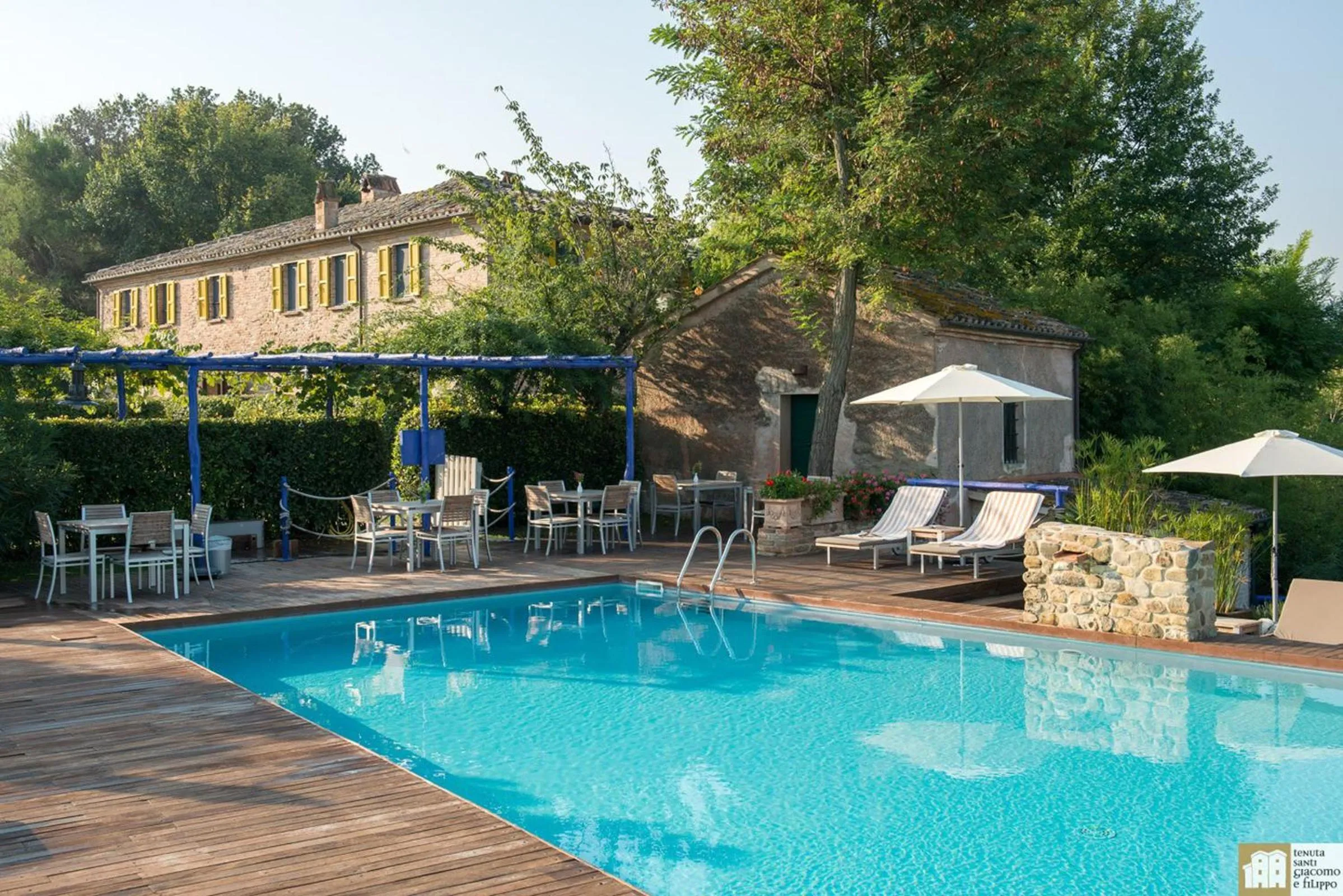 Swimming pool in Tenuta Santi Giacomo e Filippo