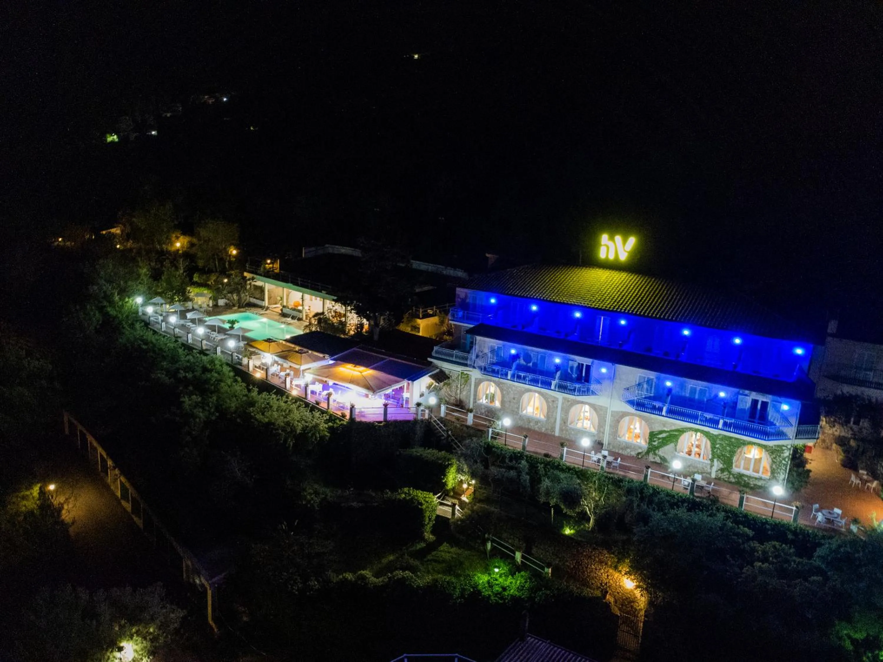 Bird's eye view in Hotel Vittoria