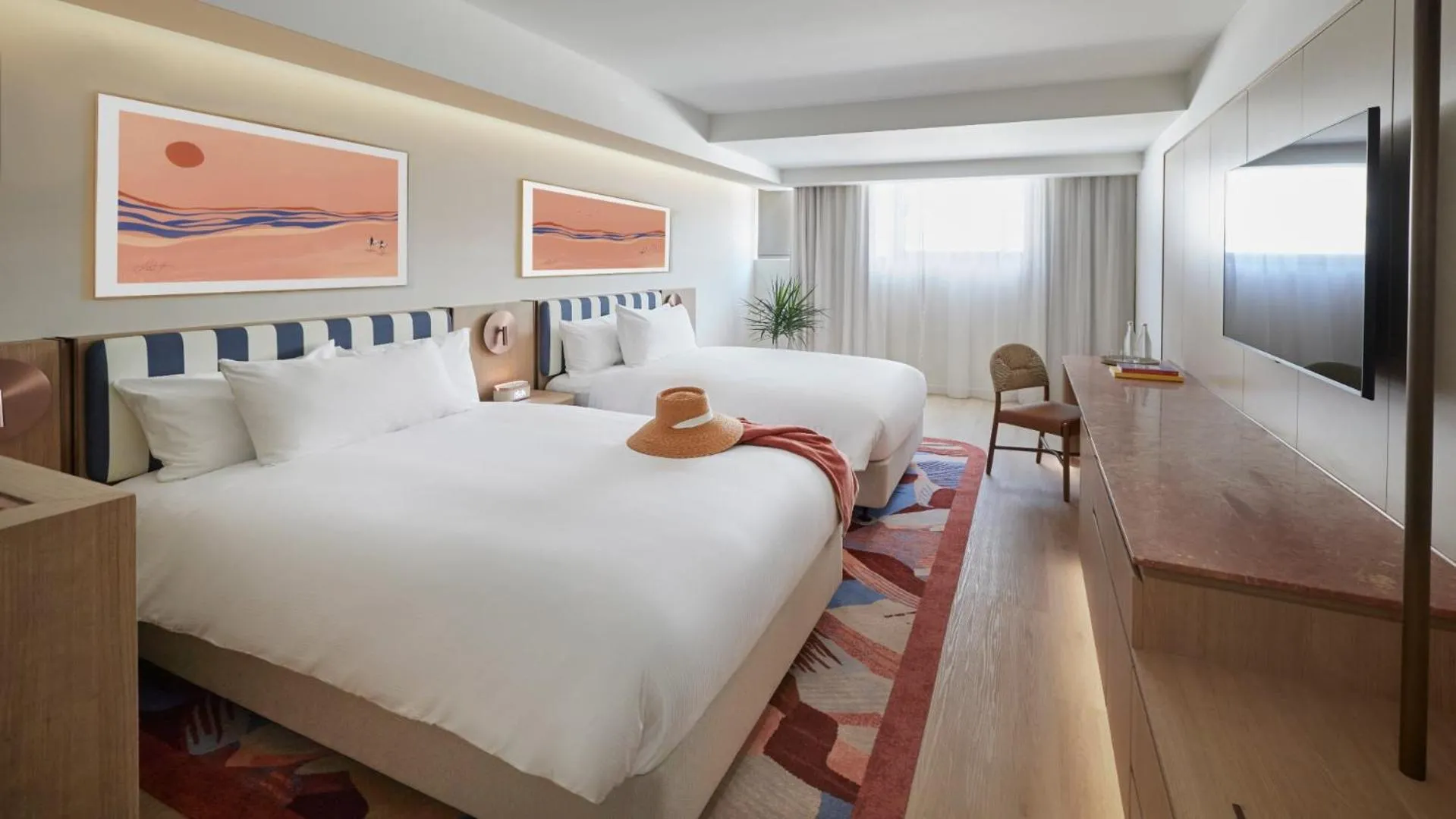 Two Bedroom Deluxe Connecting Ocean Room in Avani Mooloolaba Beach Hotel