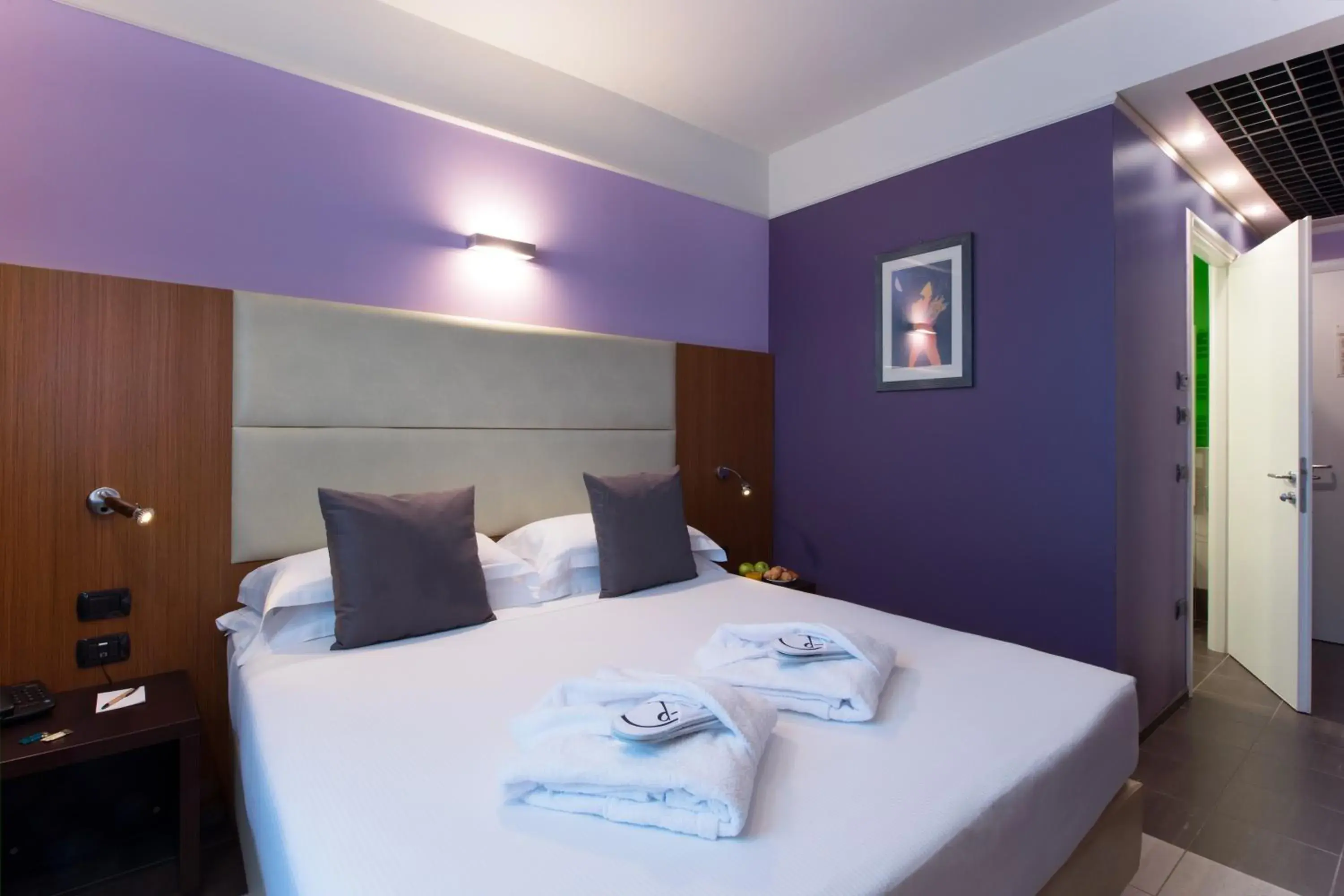 Bedroom, Bed in My One Hotel Bologna Bedroom, Bed in My One Hotel Bologna