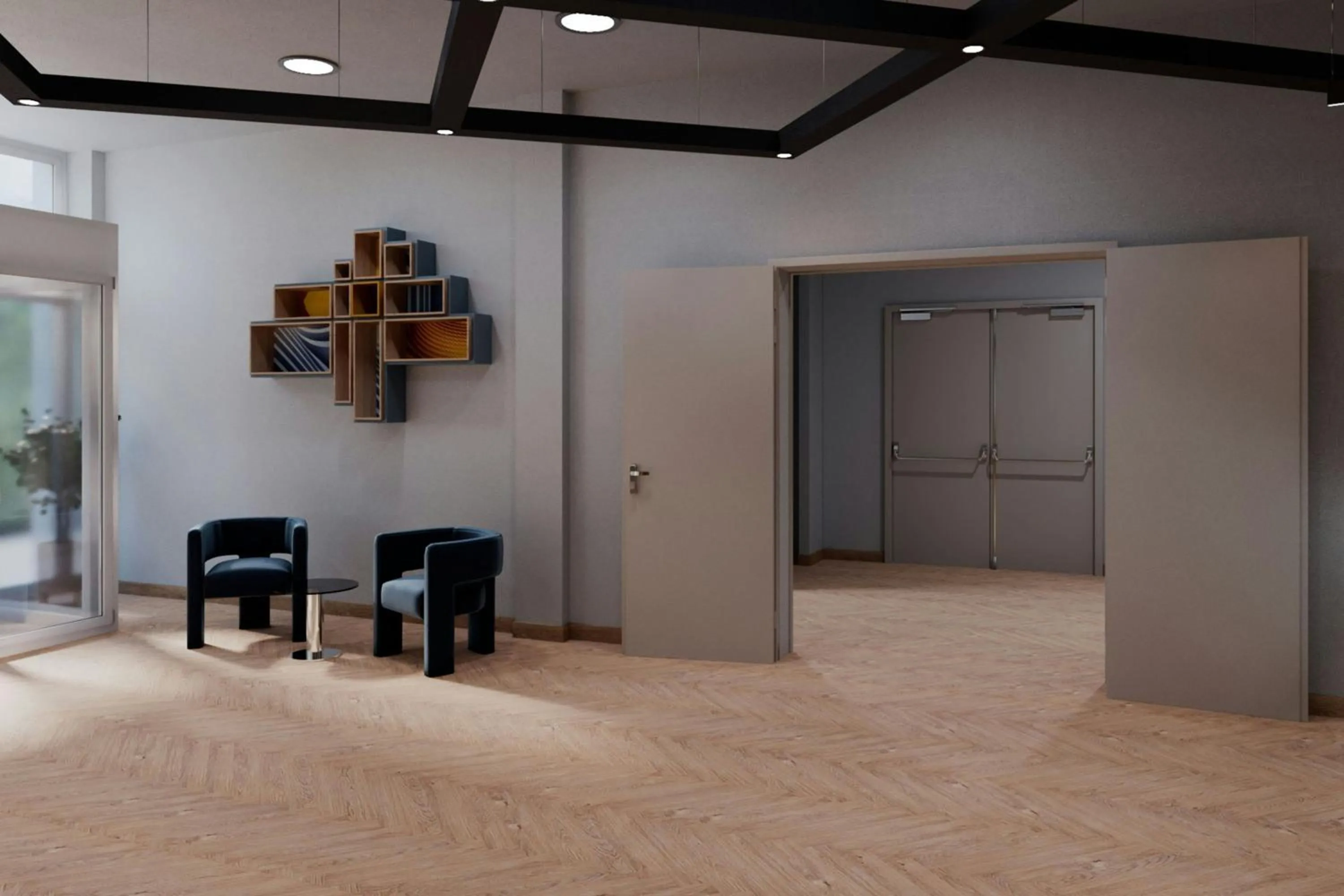 Lobby or reception in Four Points Flex by Sheraton Bologna Airport