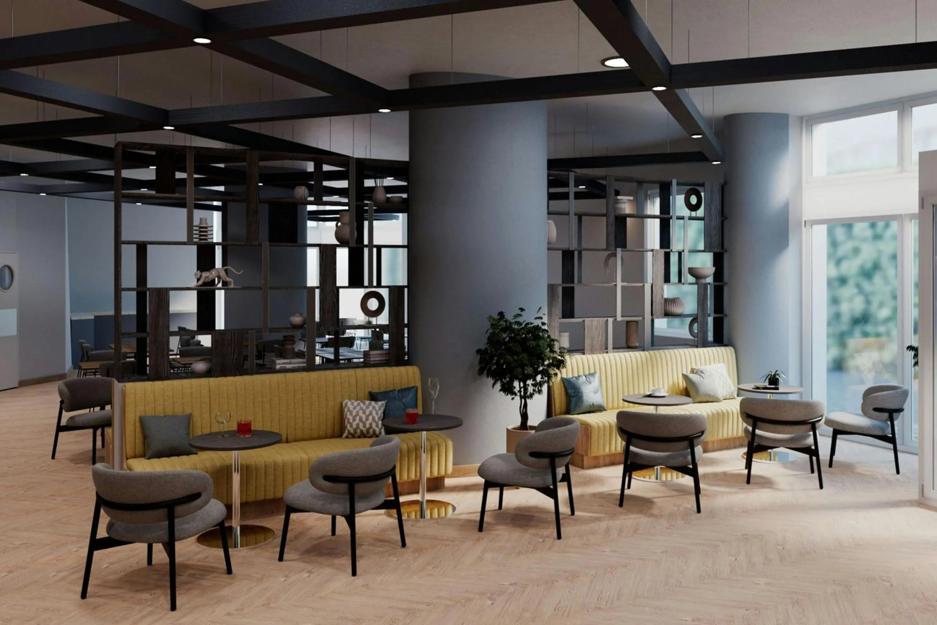 Lounge or bar in Four Points Flex by Sheraton Bologna Airport