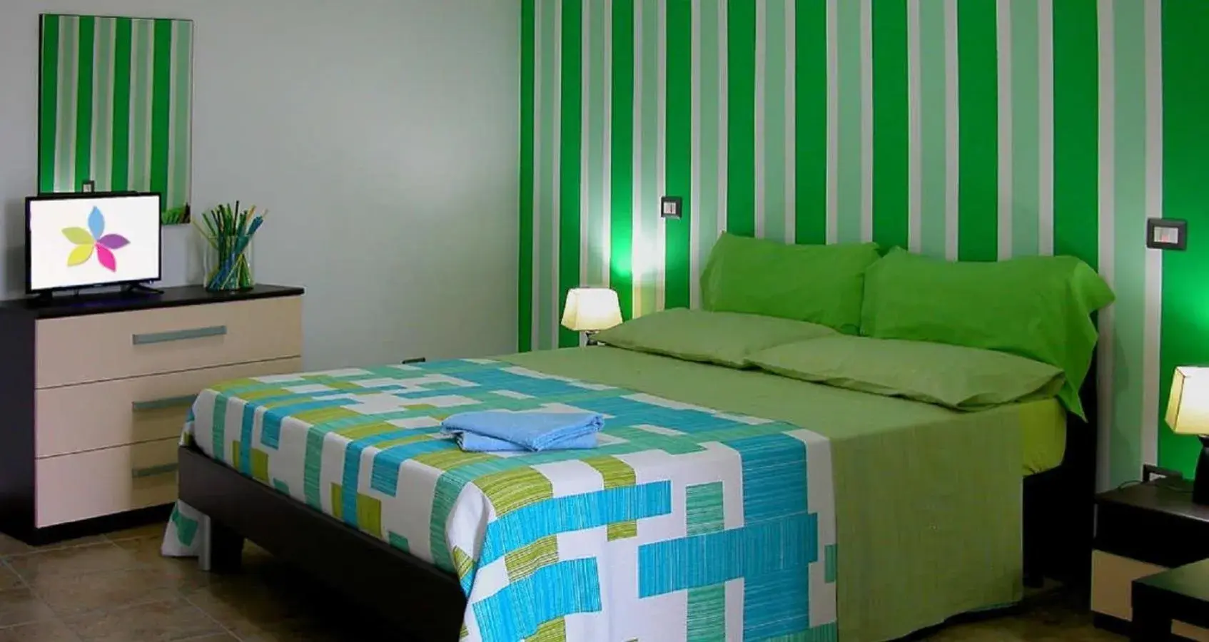 Double or Twin Room with Private Bathroom - single occupancy in Bed House Floristella Double or Twin Room with Private Bathroom - single occupancy in Bed House Floristella