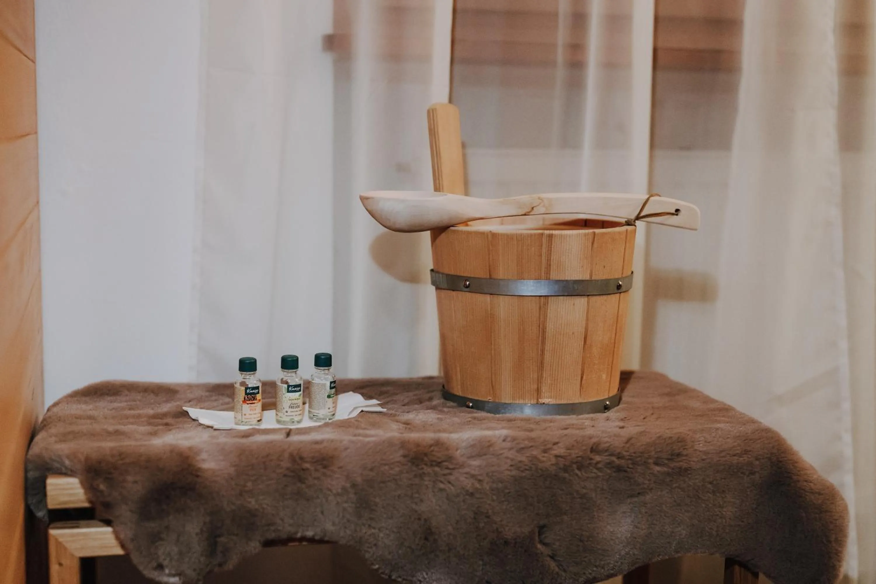 Sauna in Pension Florian