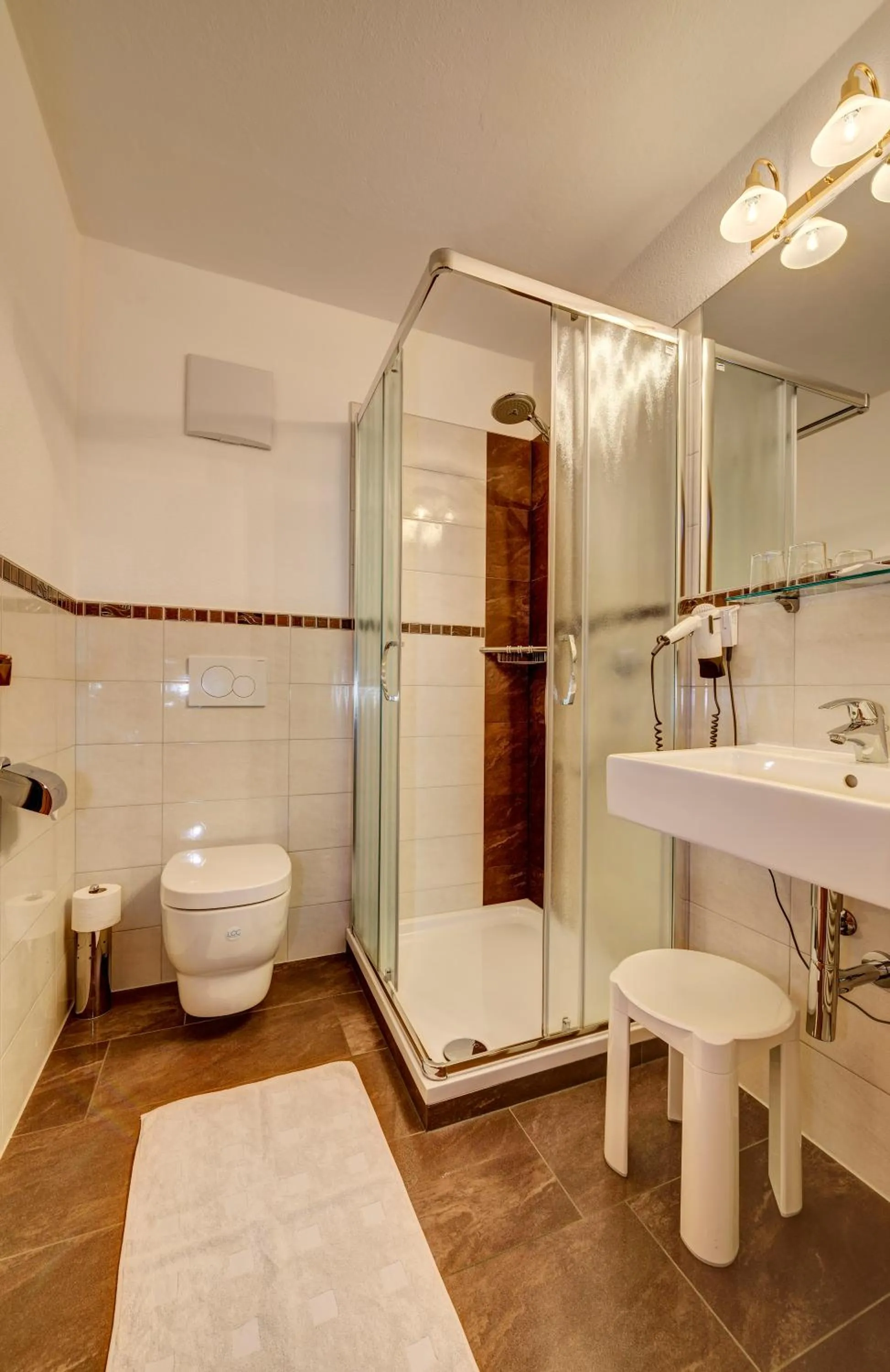 Bathroom in Pension Florian