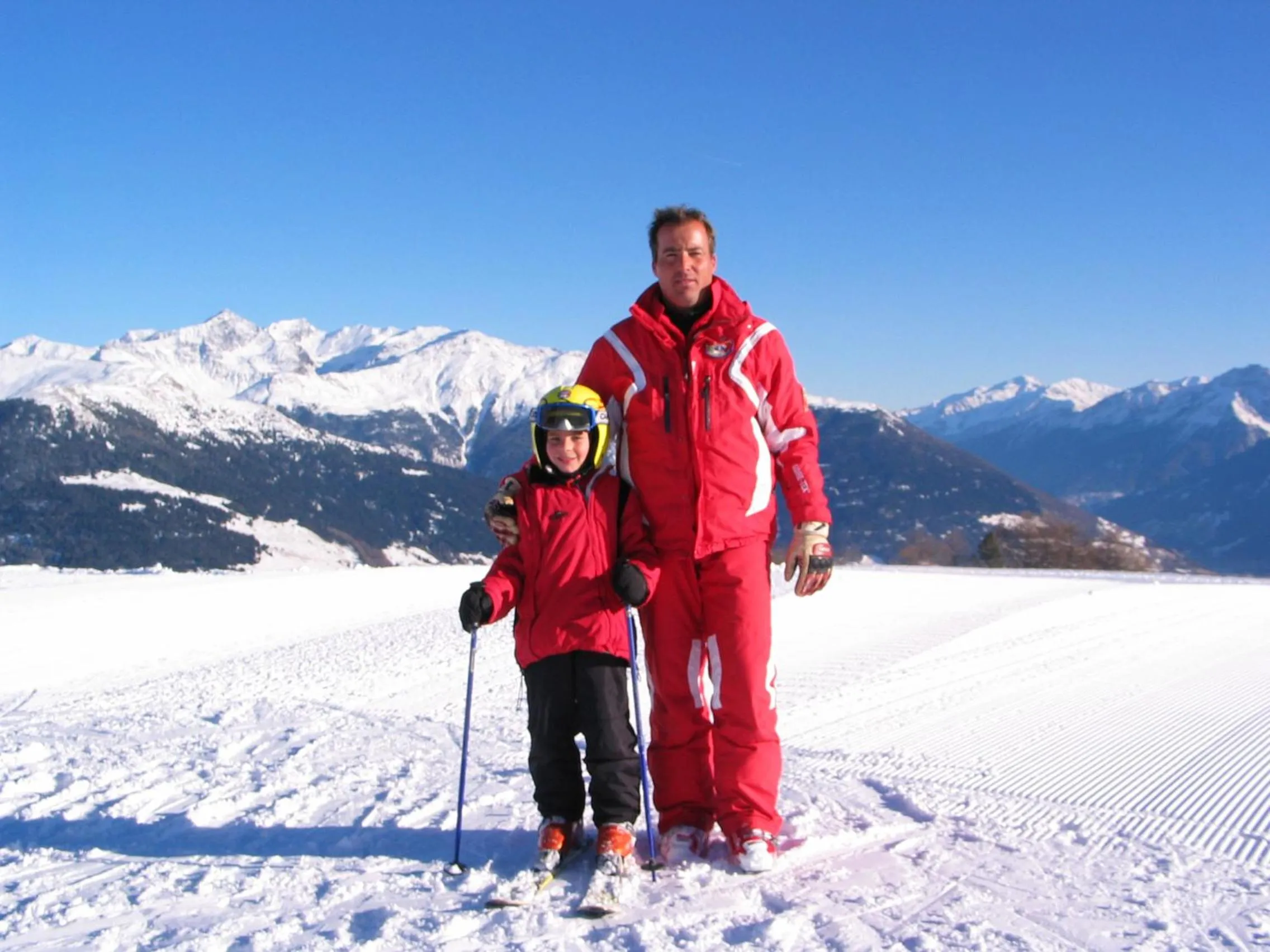 Skiing in Pension Florian