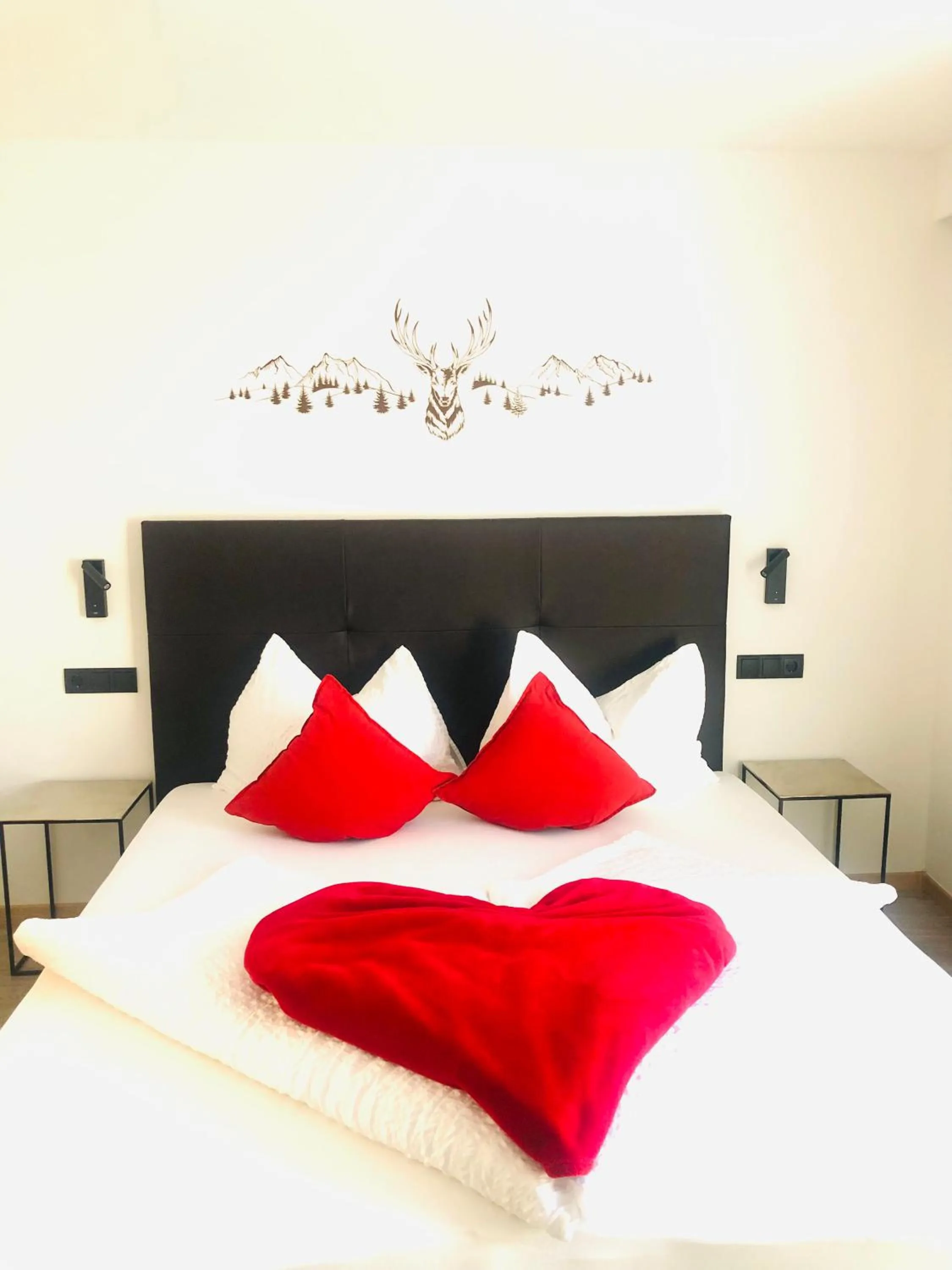 Bedroom, Bed in Pension Florian