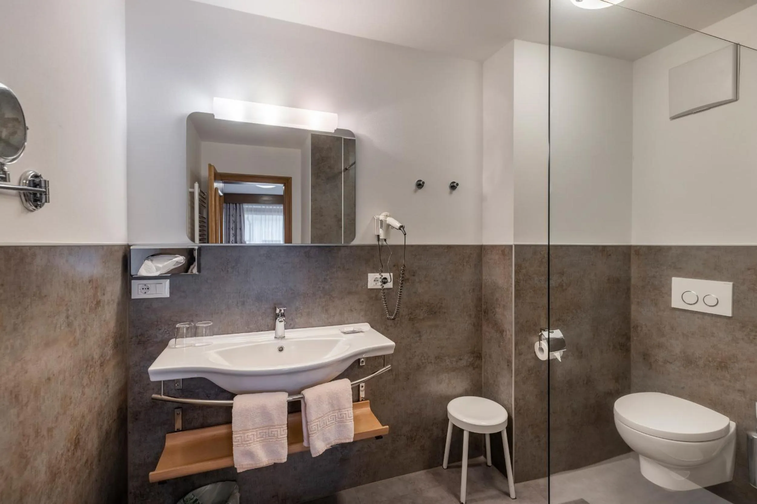 Bathroom in Pension Florian