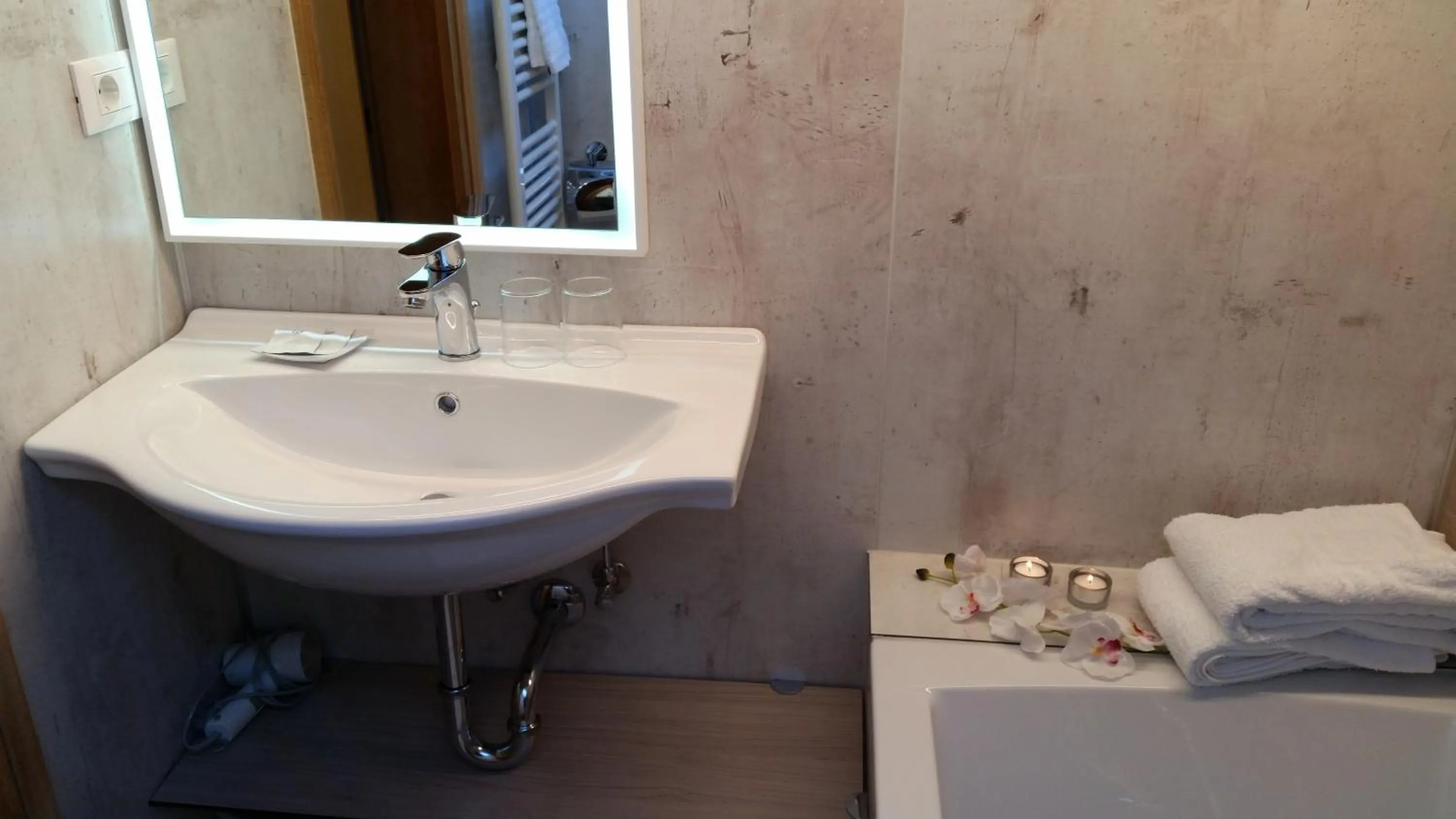 Bathroom in Pension Florian