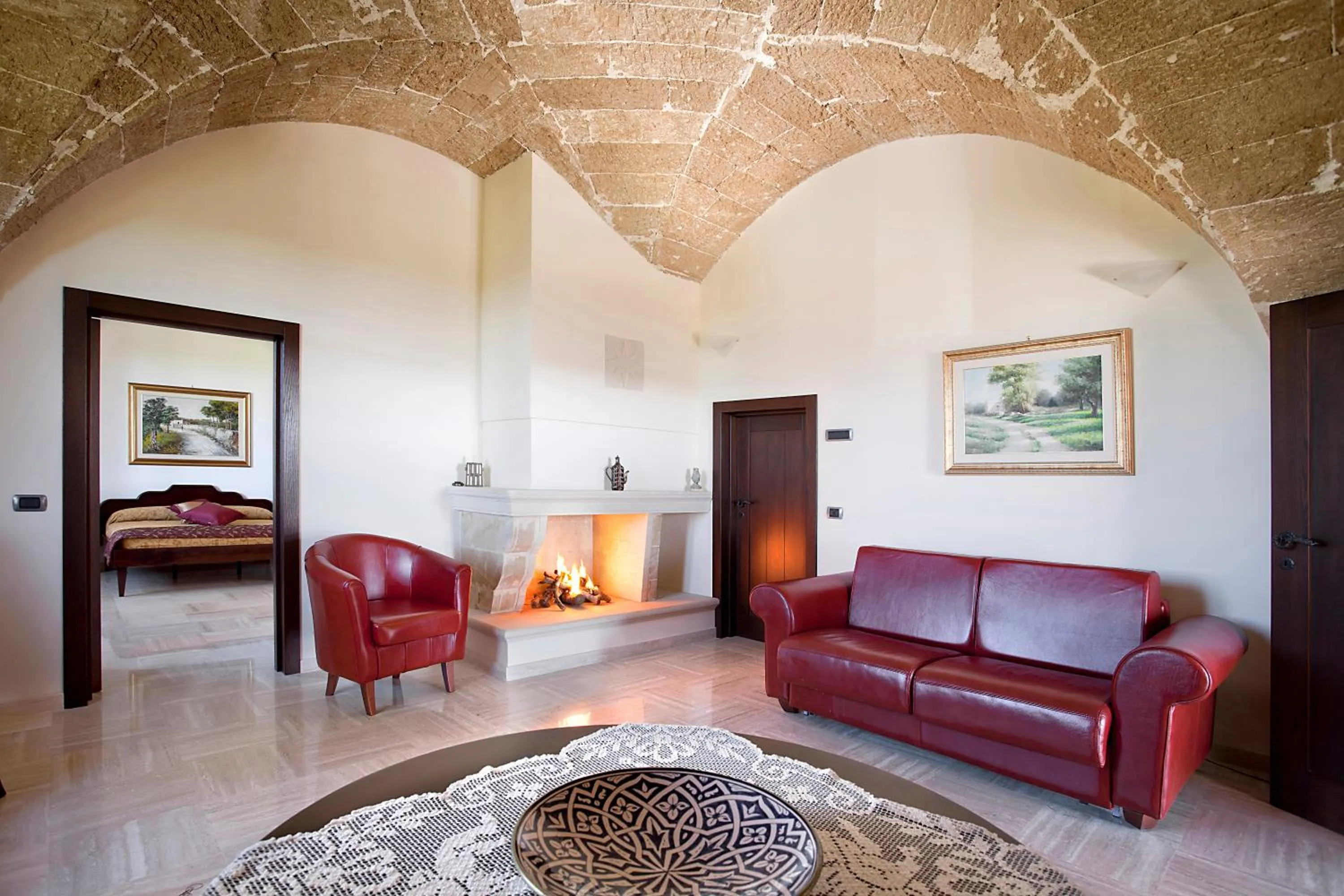 Living room in AmareGold Tenuta La Baronessa Resort