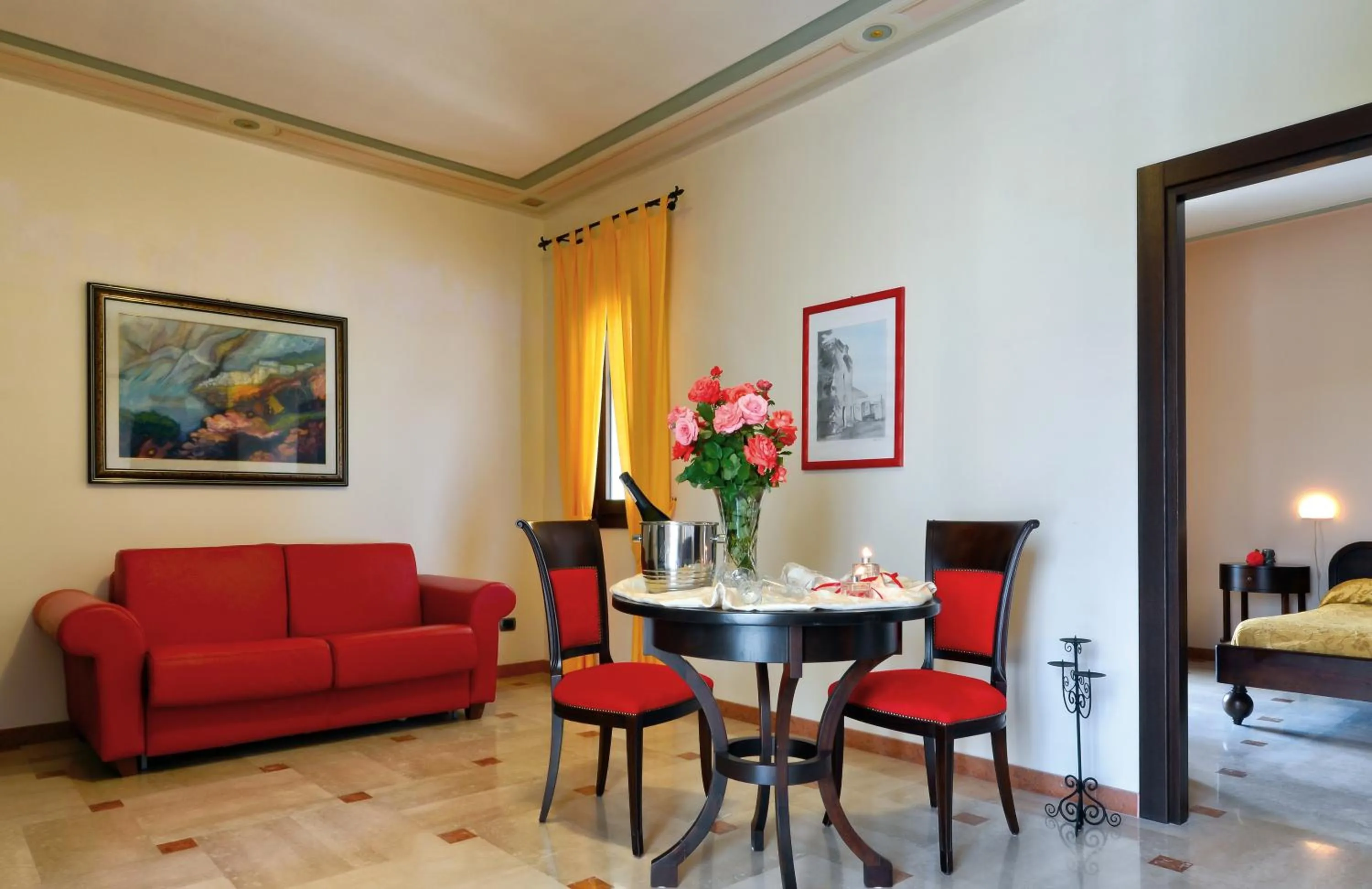 Living room in AmareGold Tenuta La Baronessa Resort