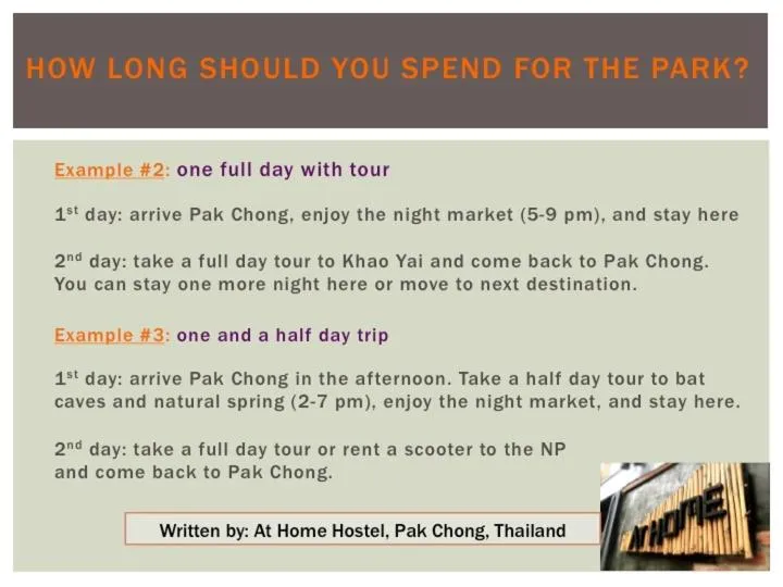 At Home Hostel, Pak Chong