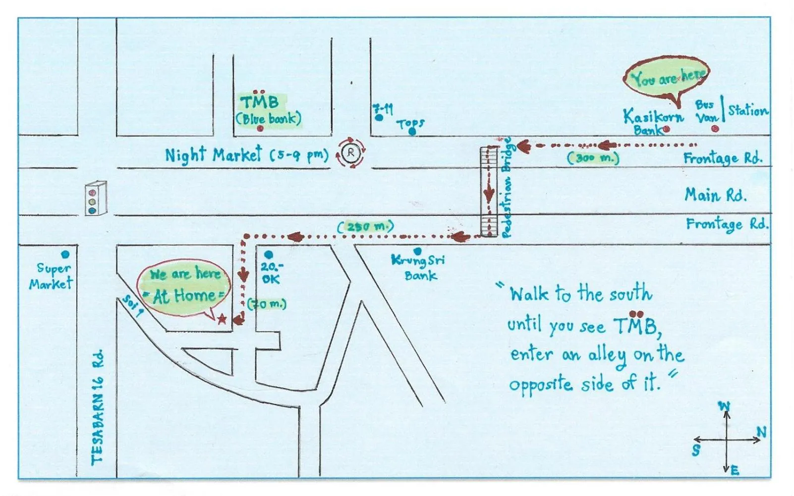 At Home Hostel, Pak Chong