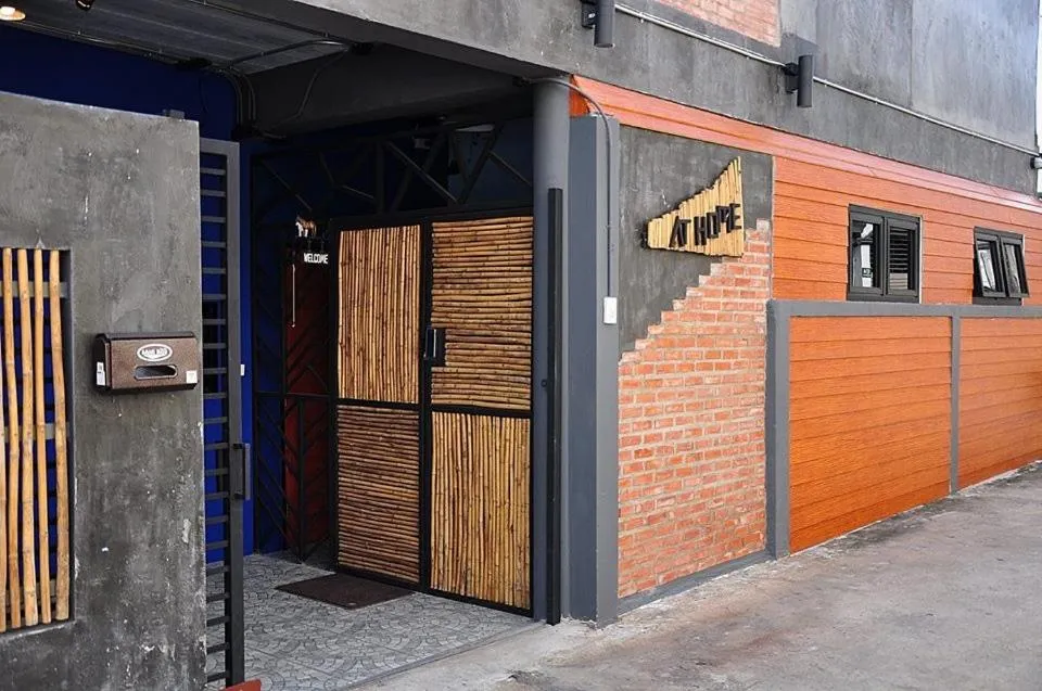 Facade/entrance in At Home Hostel, Pak Chong