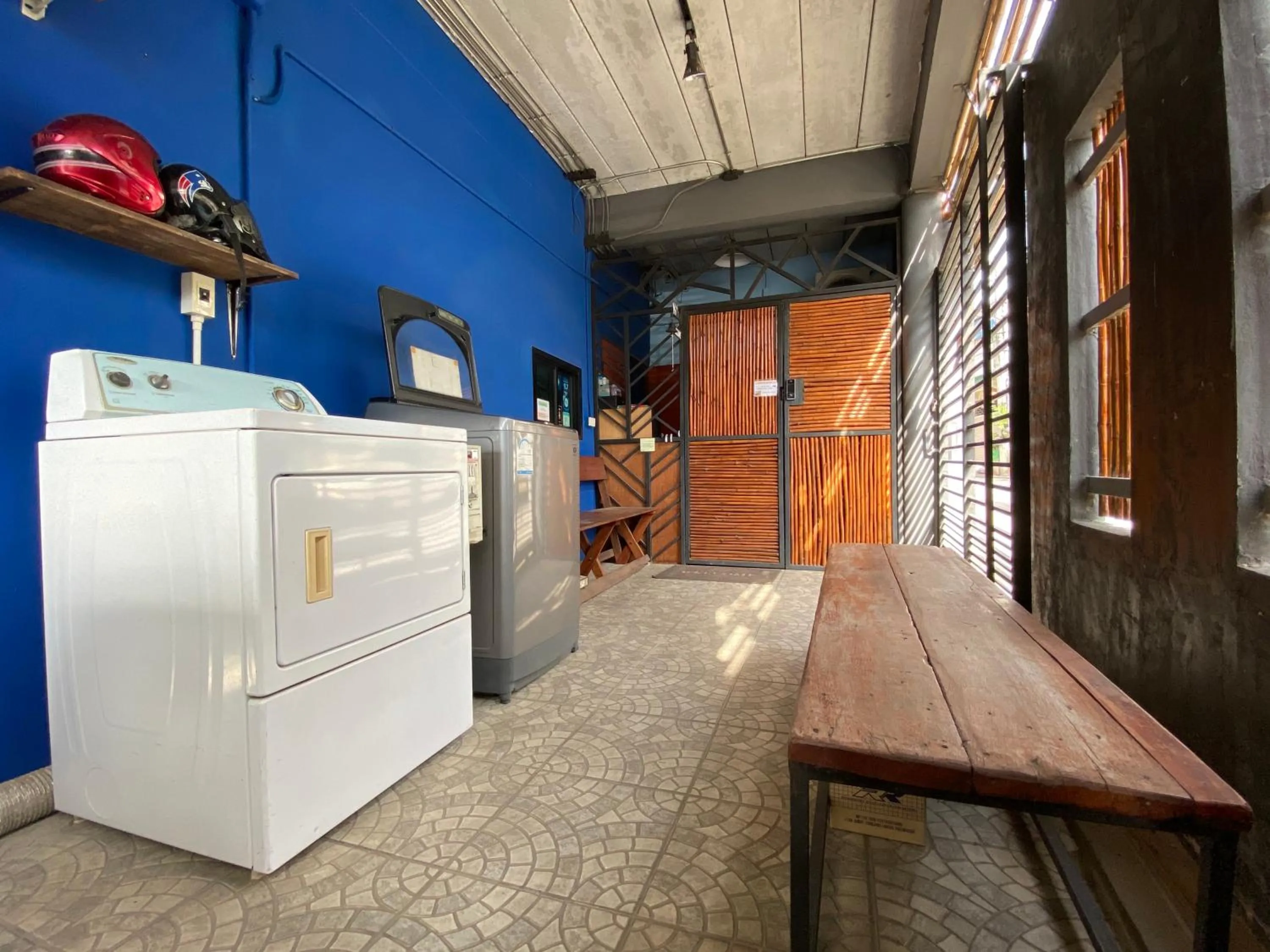 Facade/entrance in At Home Hostel, Pak Chong